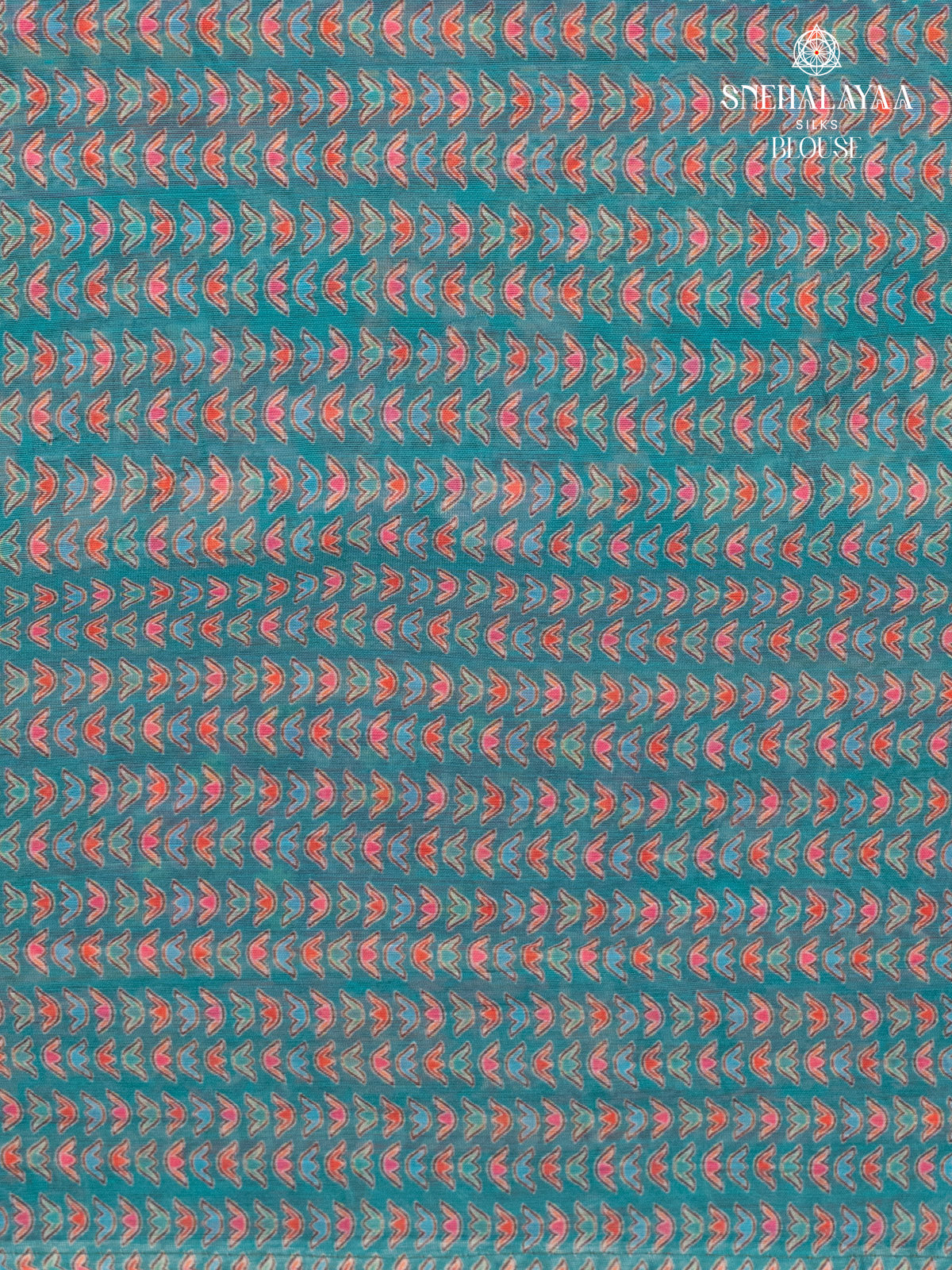 Beige With Blue Border Linen Saree