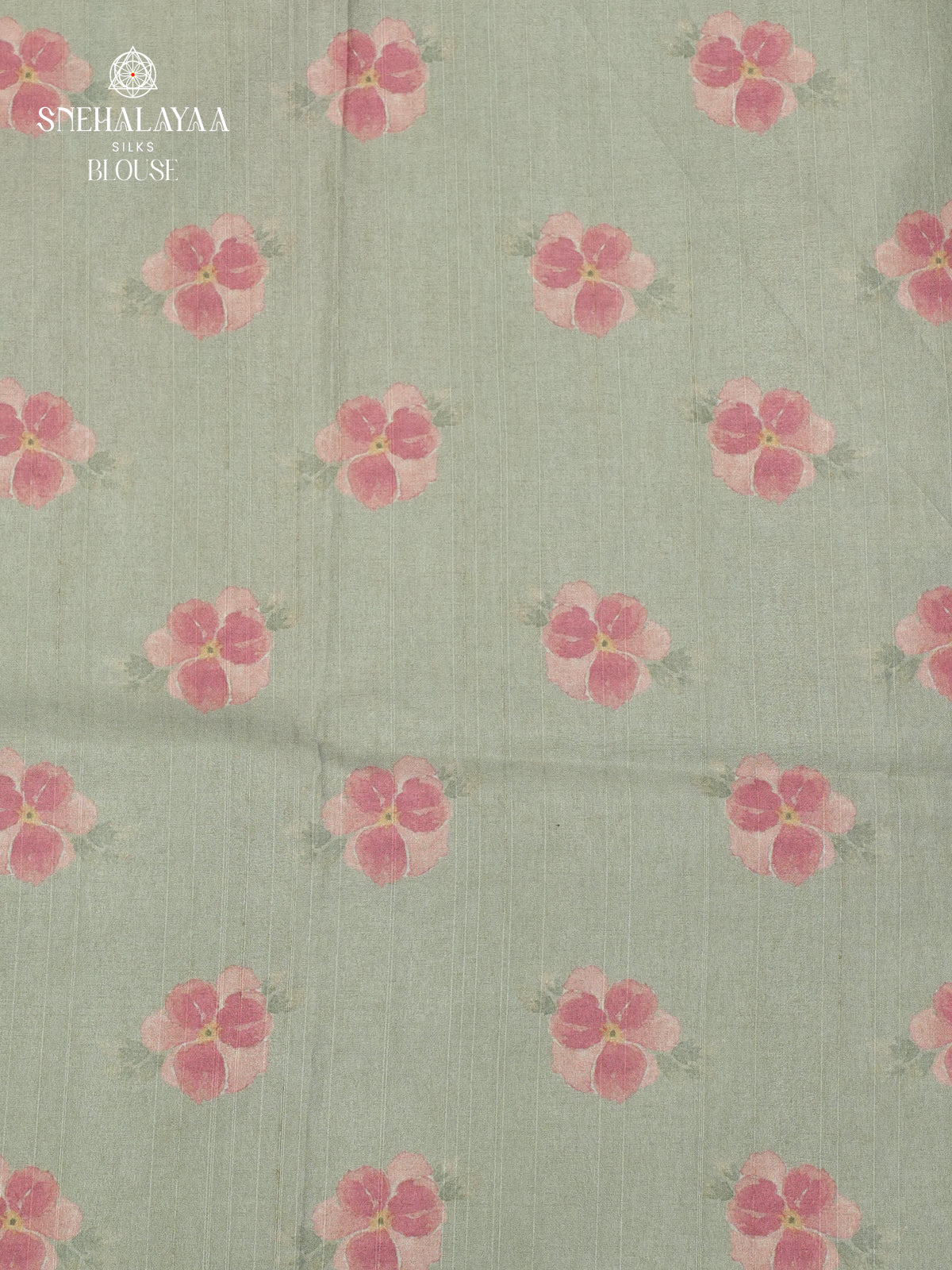 Pale Green Tussar Embroidery Saree