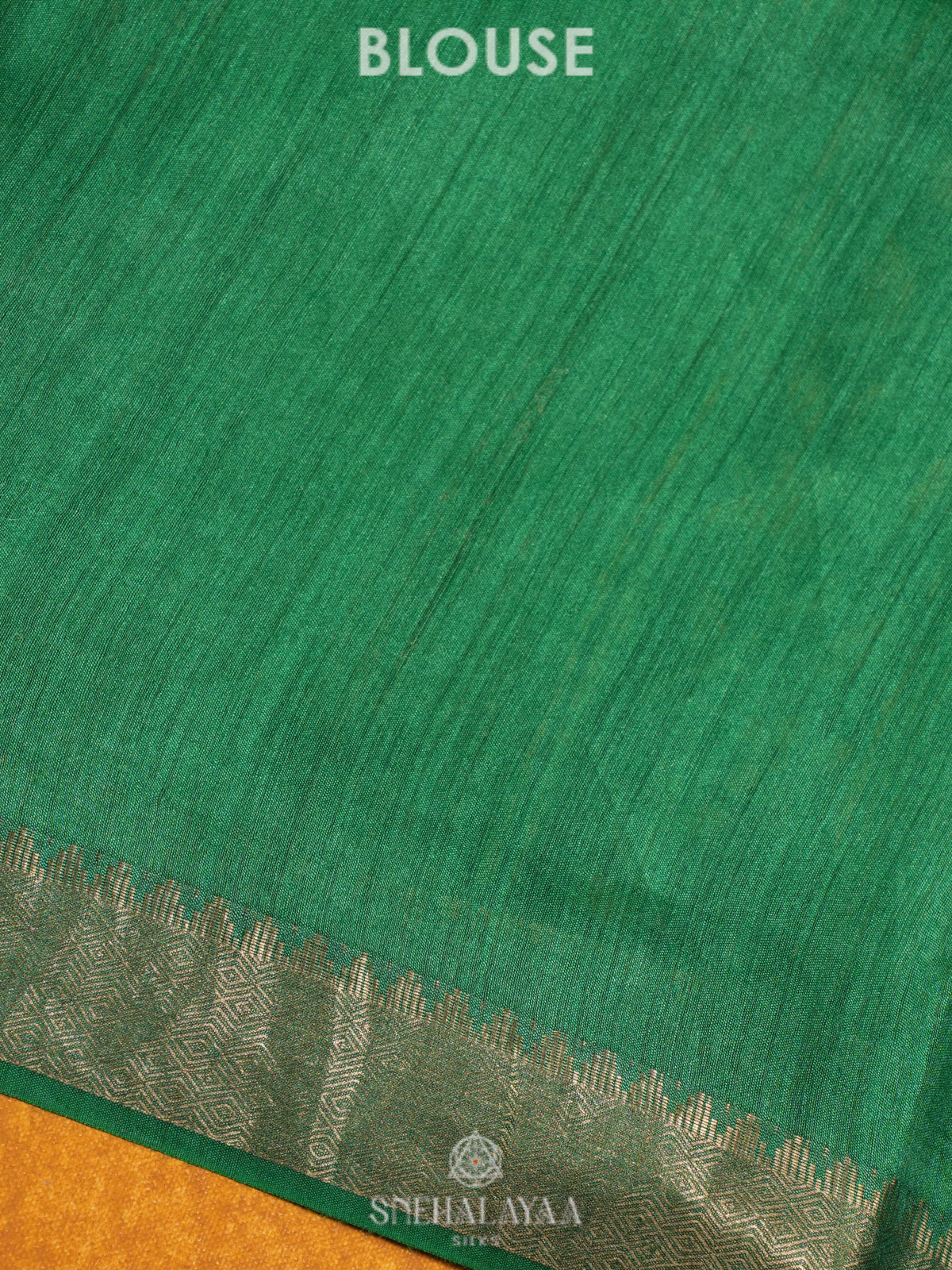 Green Chanderi Saree