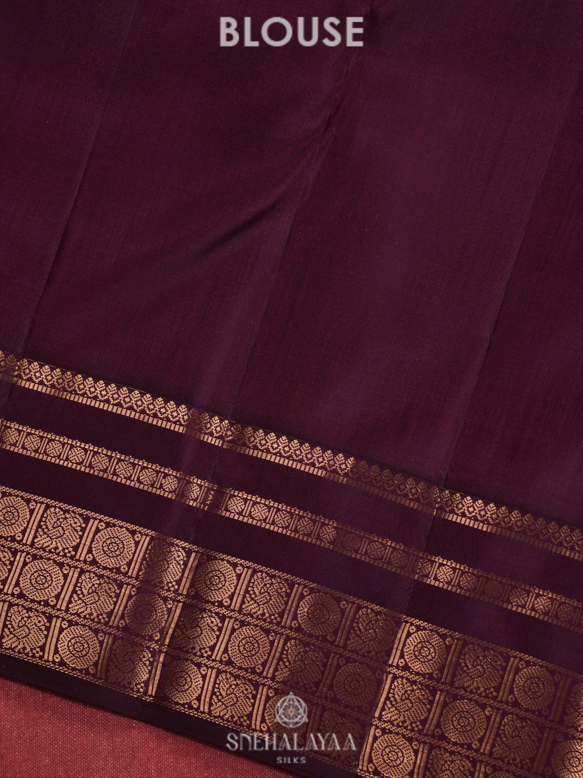 Blue Kanjivaram Silk Saree