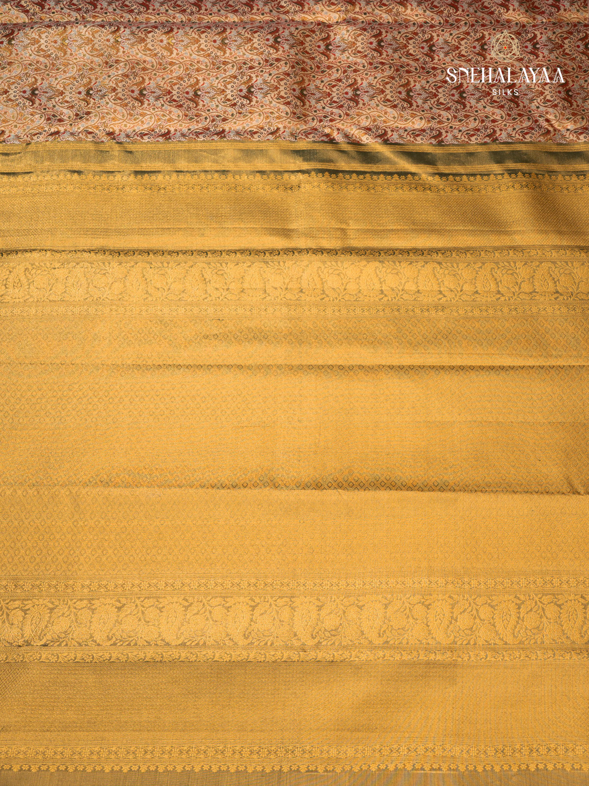 Golden Tissue Kanjivaram Silk Saree