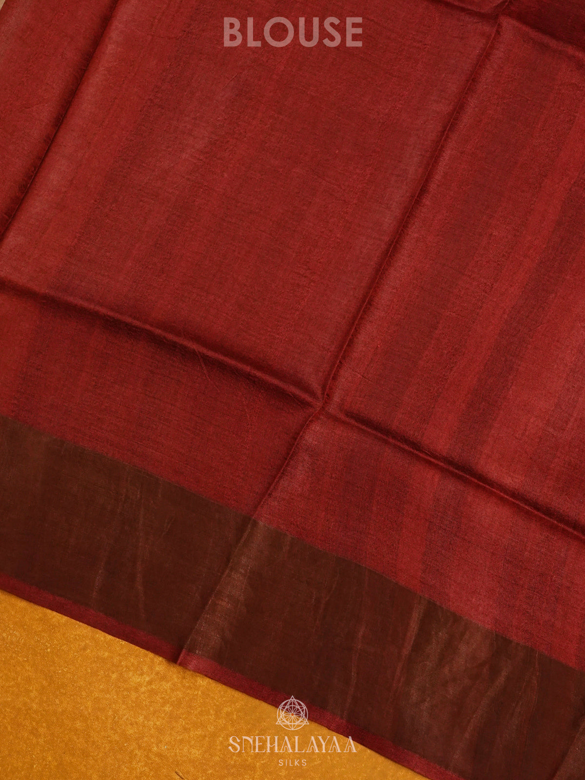 Sandal Tussar Saree