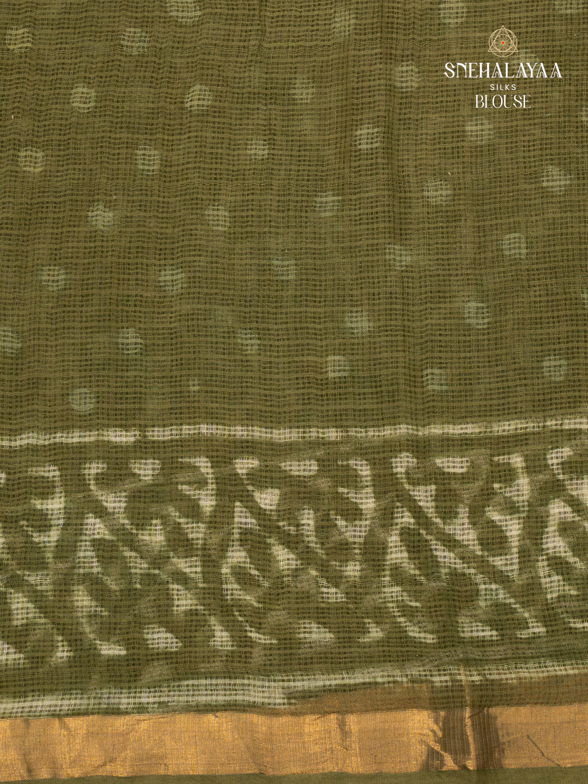 Pine Green Kota Saree