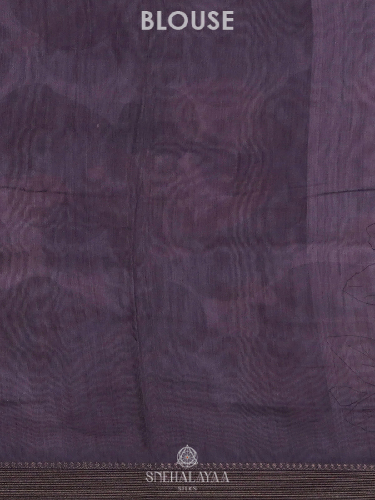Purple Chanderi Saree