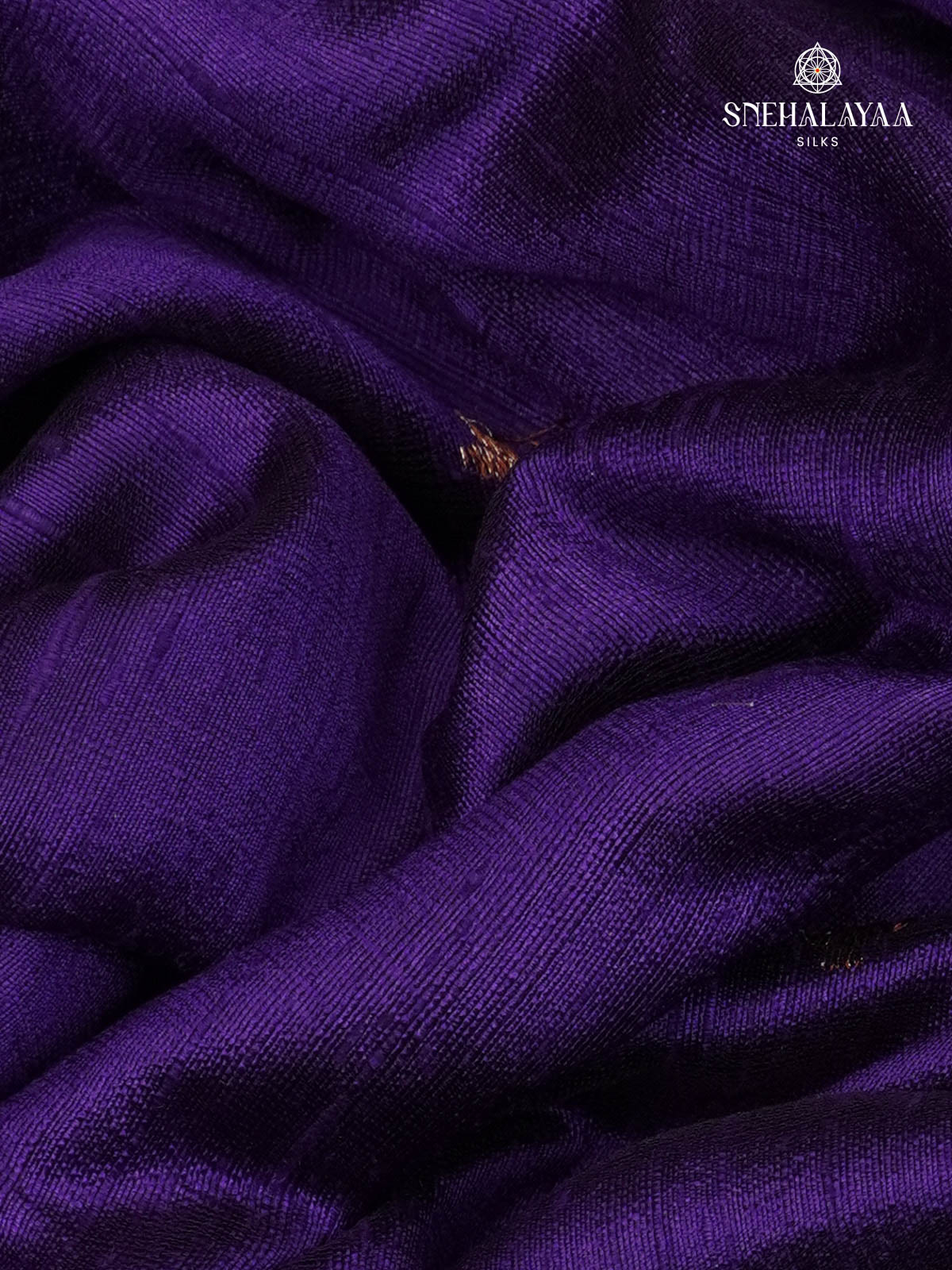 Purple Banaras Raw Silk Saree