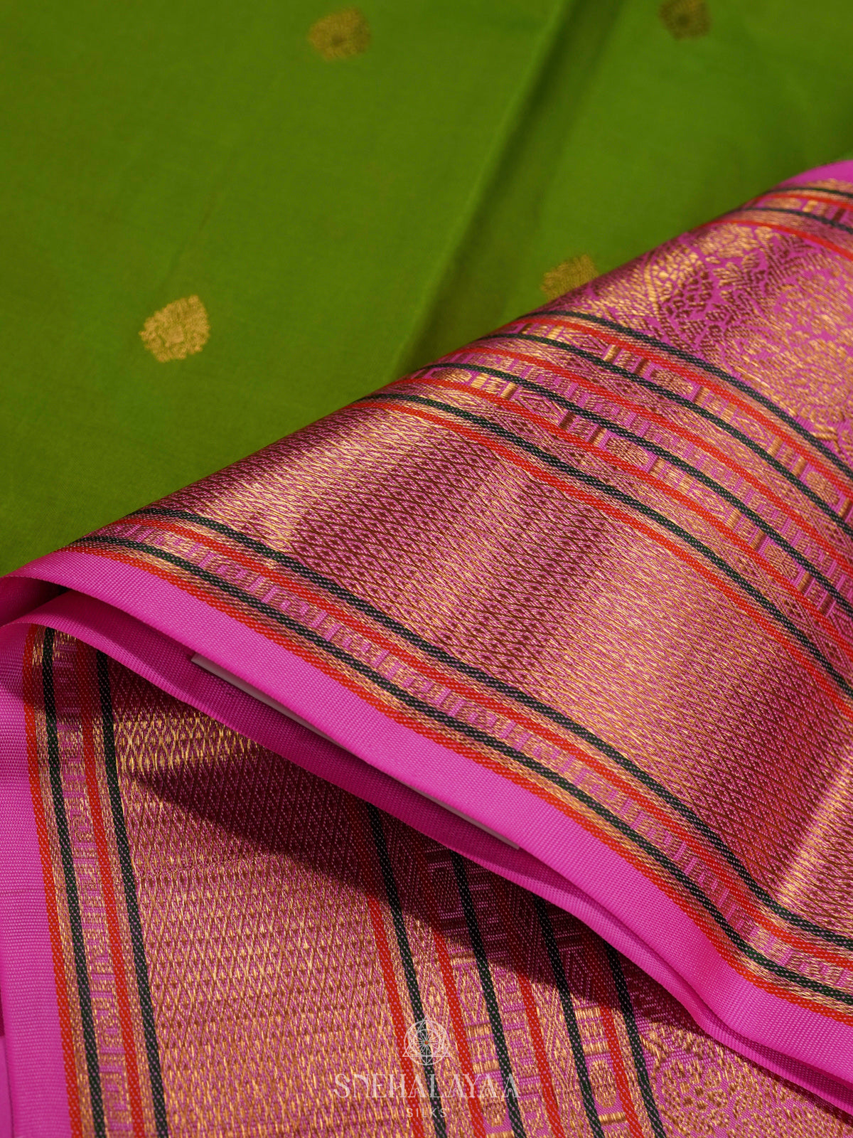 Green Kanjivaram Silk Saree