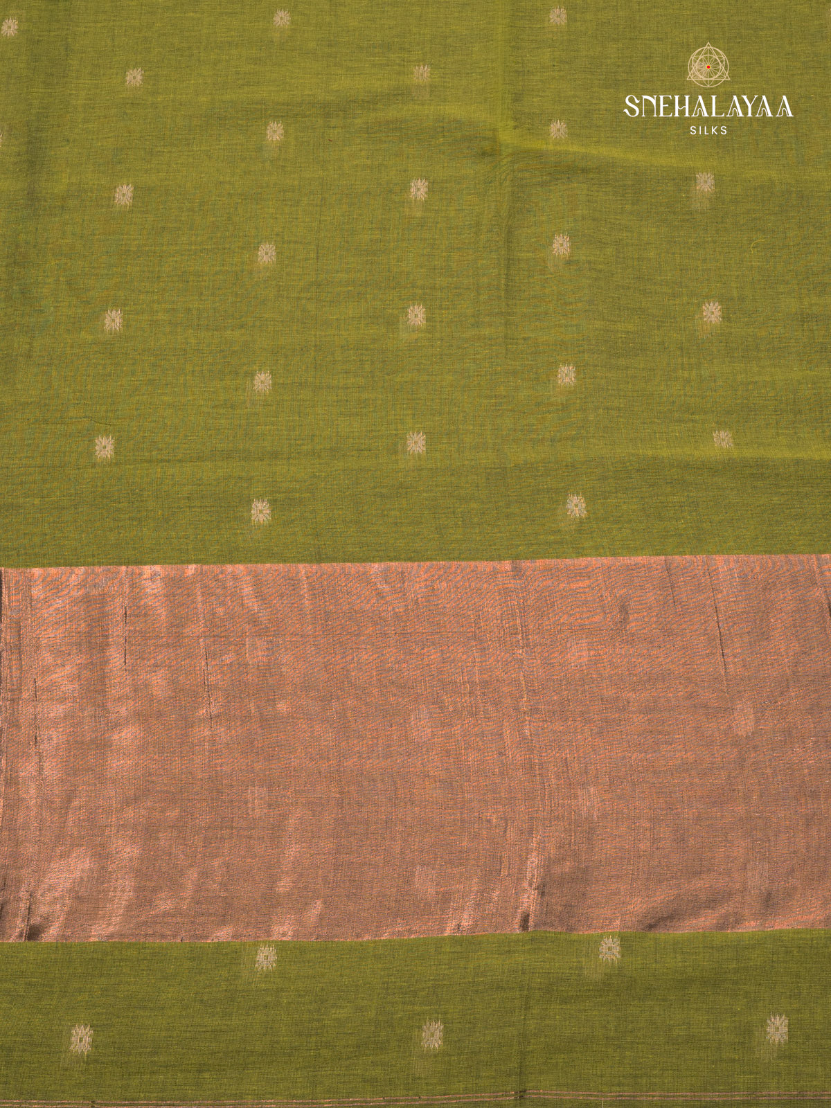 Green Sambalpuri Cotton Saree