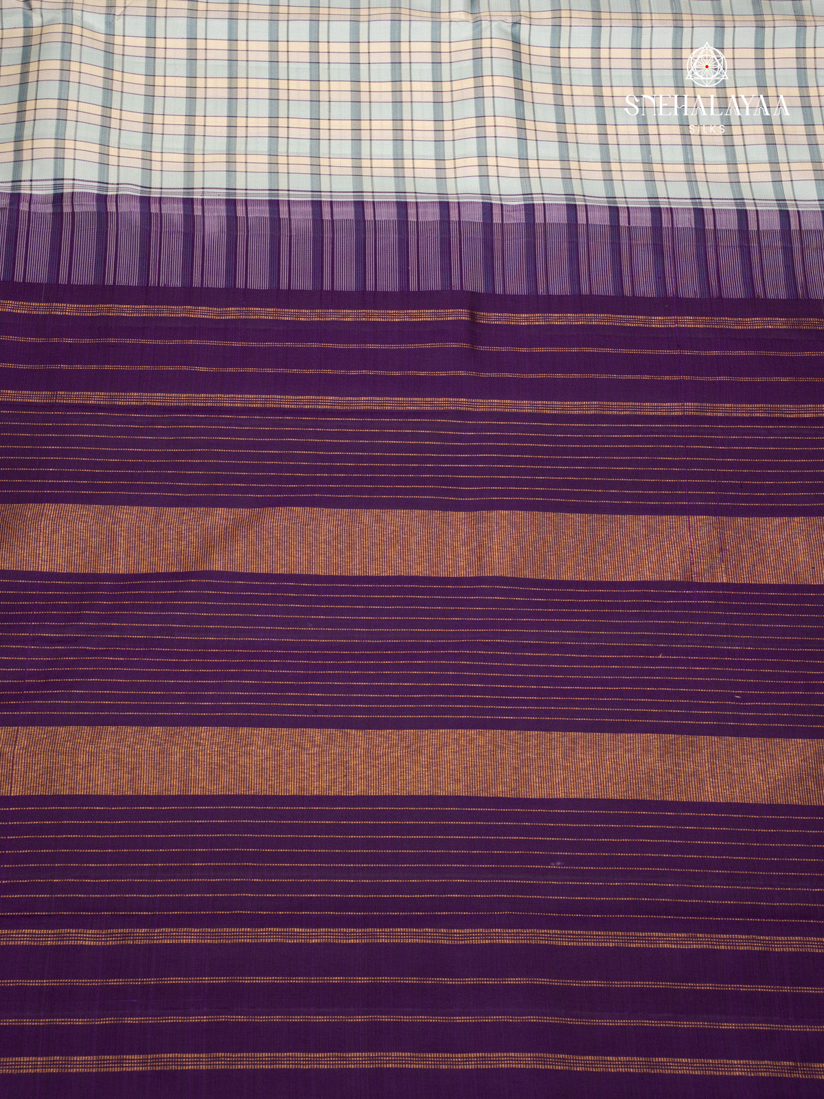 White Kanjivaram Silk Saree