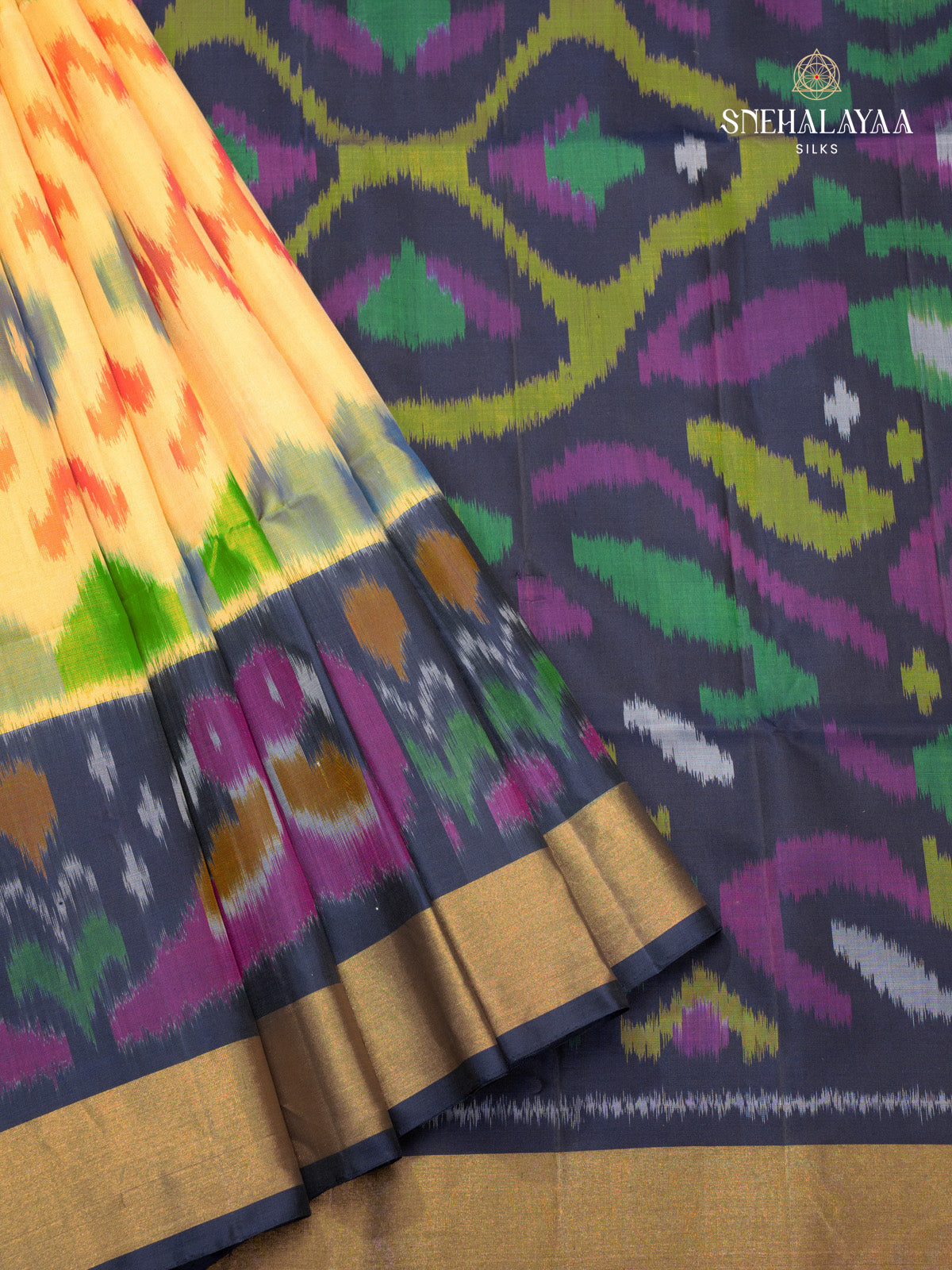 Sandal Kanjivaram Soft Silk Saree