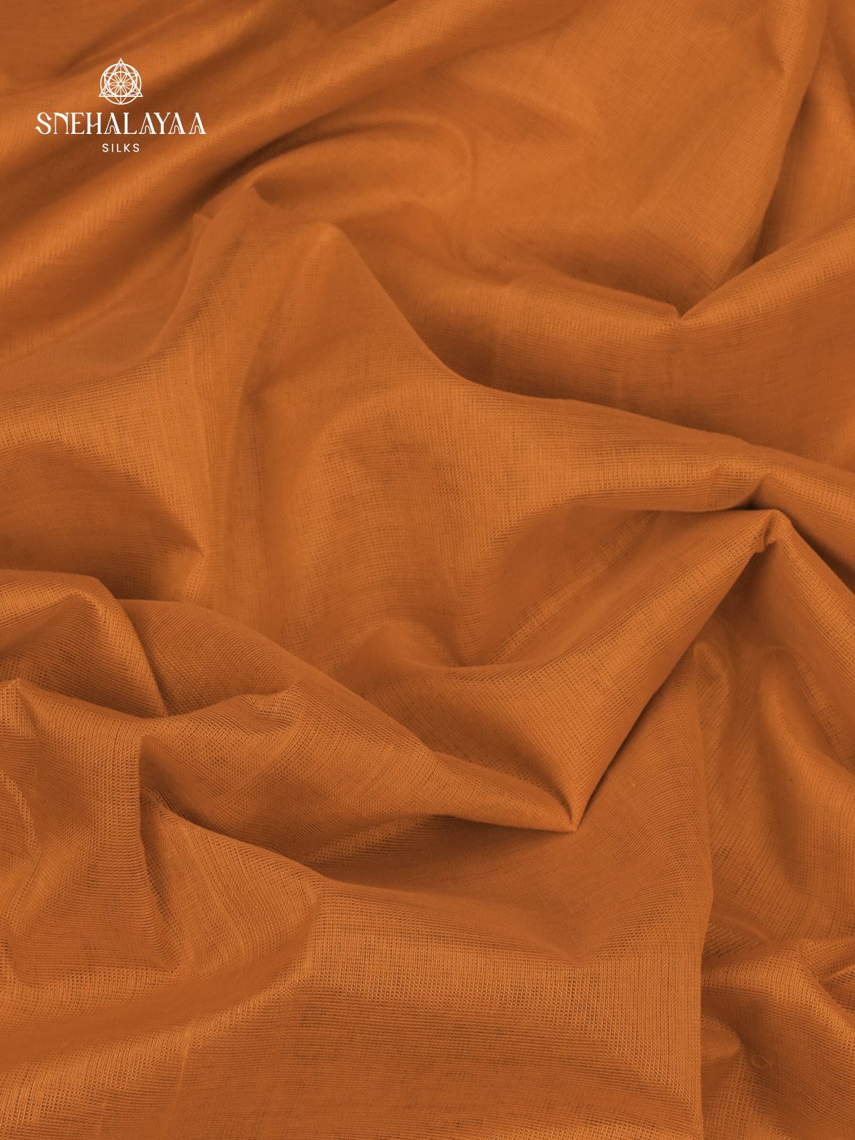 Mustard Kuppadam Silk Cotton Saree with Dark Green Elephant Zari Border