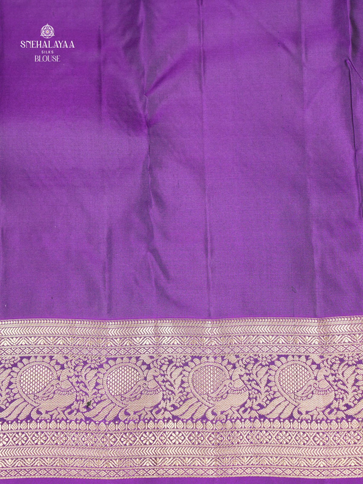 Purple Kanjivaram Silk Saree