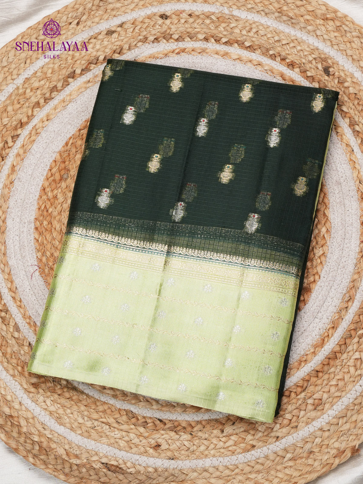 Black Banaras Kota Saree