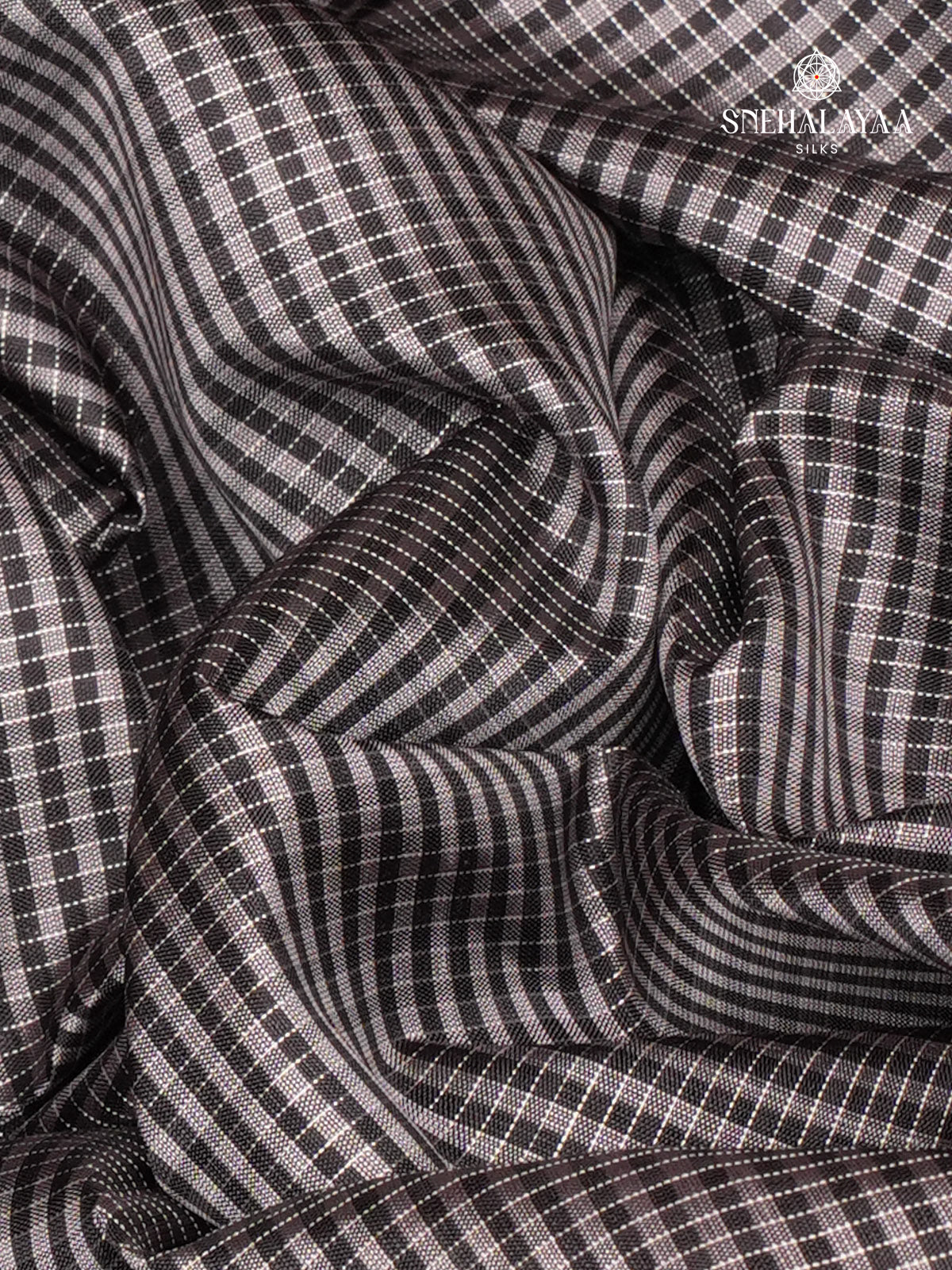 Black Kanjivaram Silk Saree