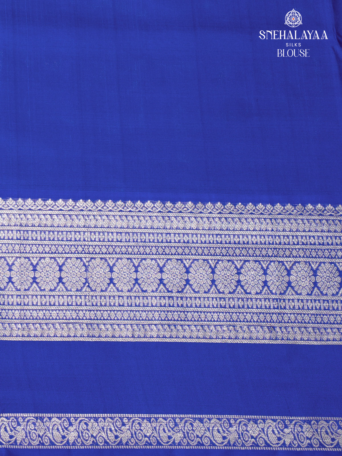Blue Venkatagiri Silk Saree