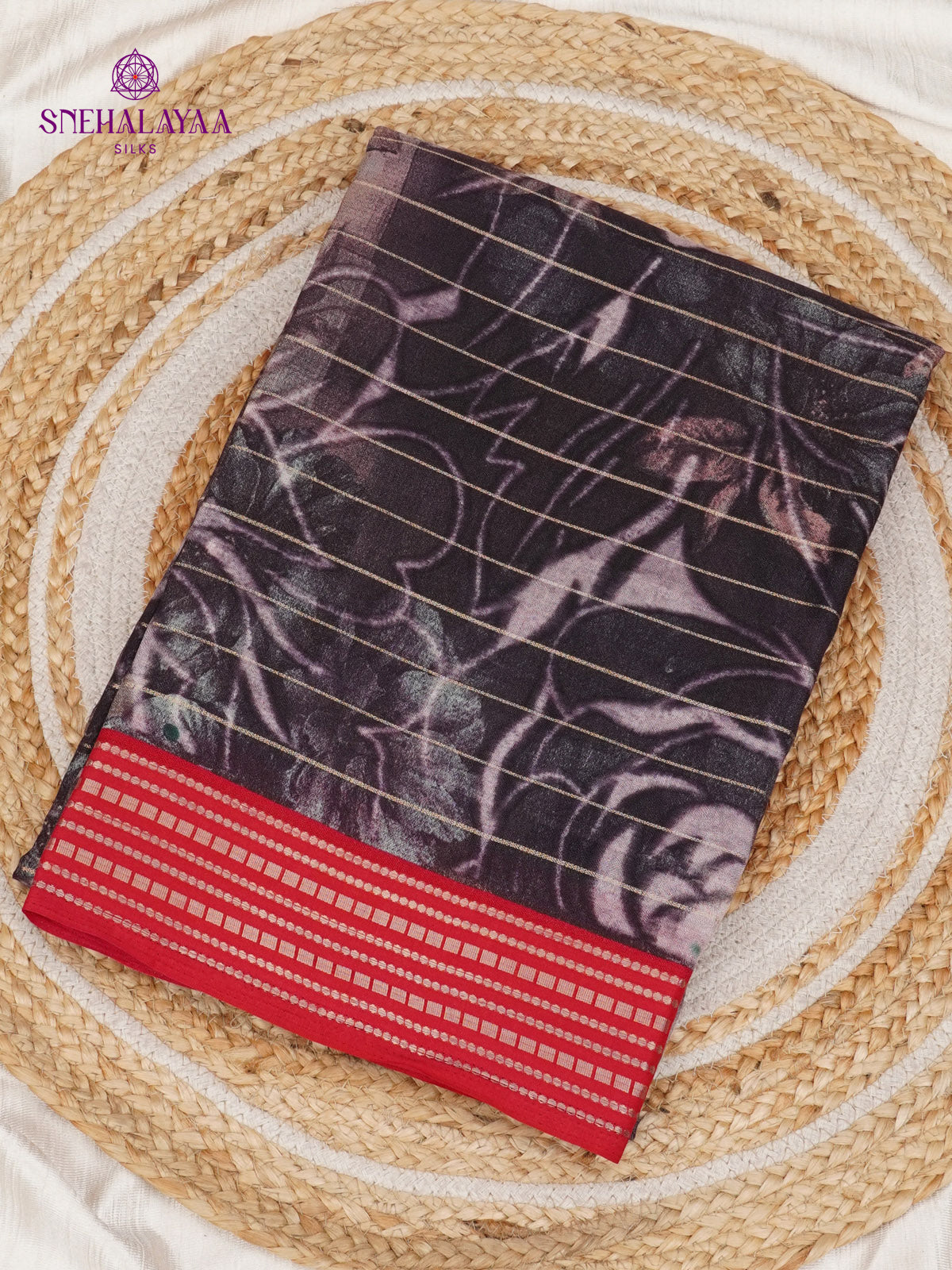 Multi Colour Dola Silk Saree