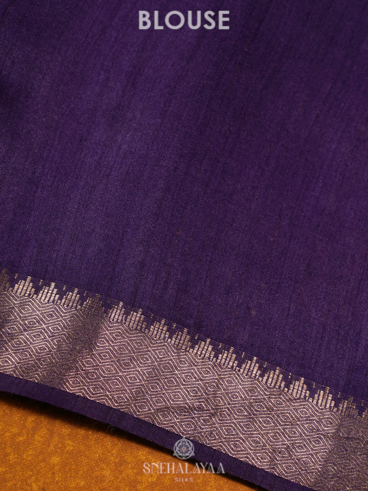 Violet Chanderi Saree