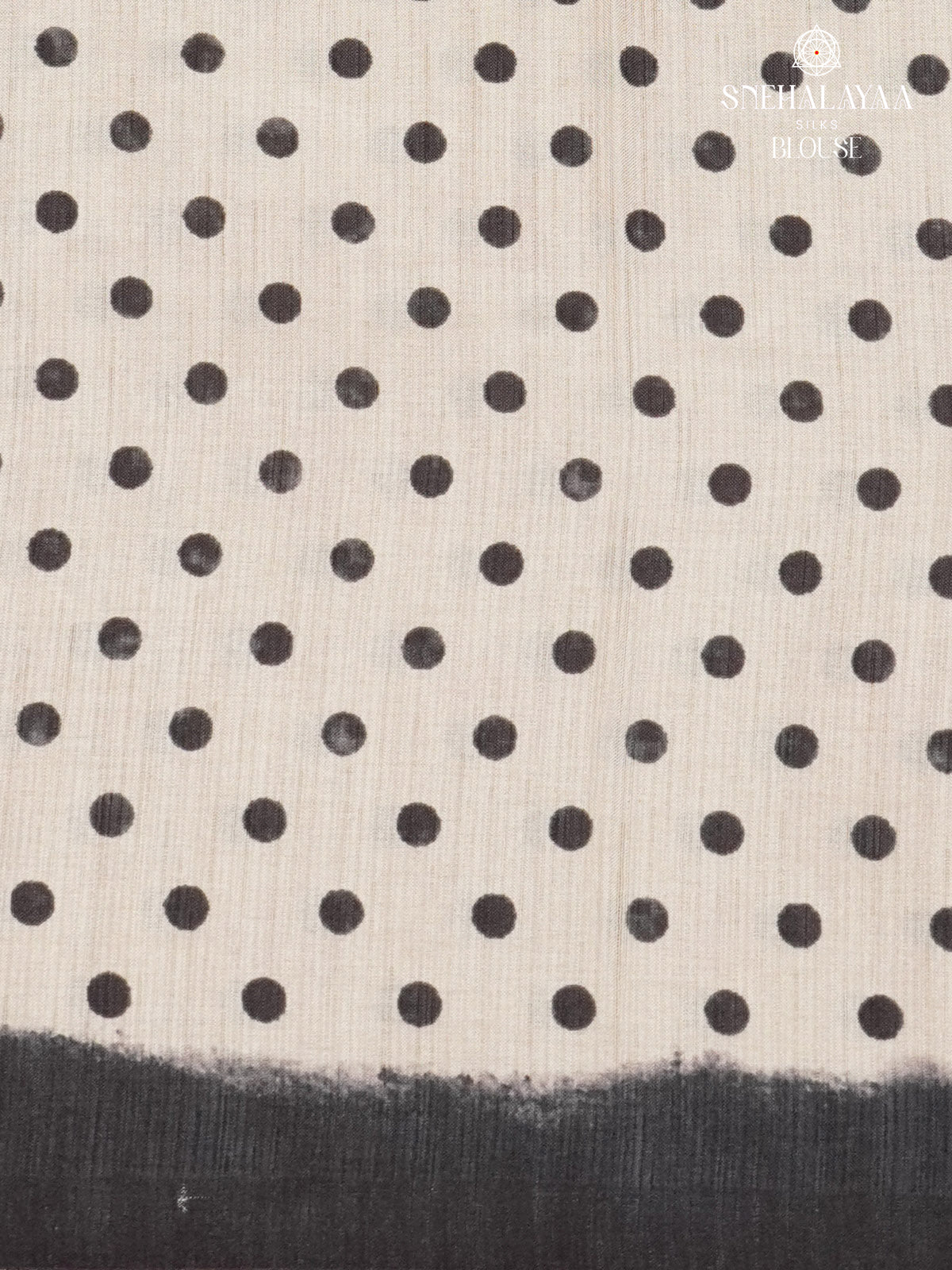 Off White Tussar Saree