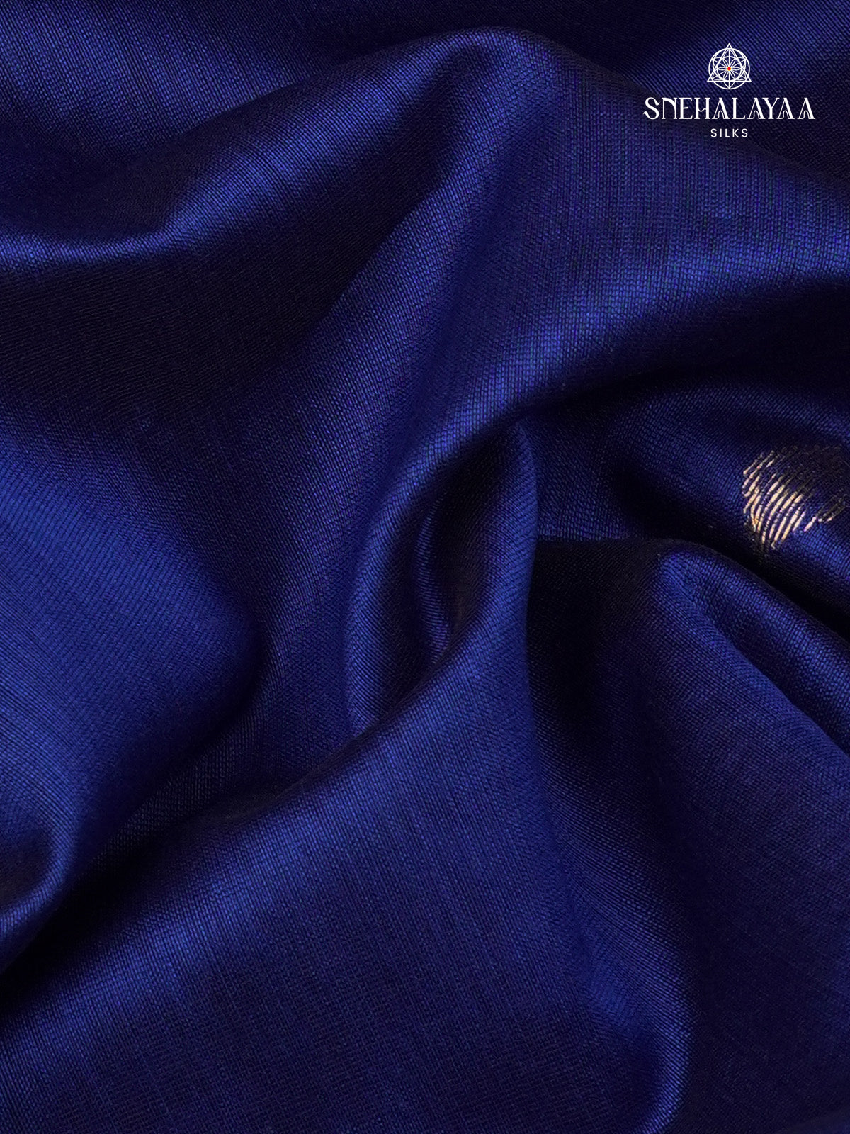 Royal Blue Maheshwari Silk Cotton Saree