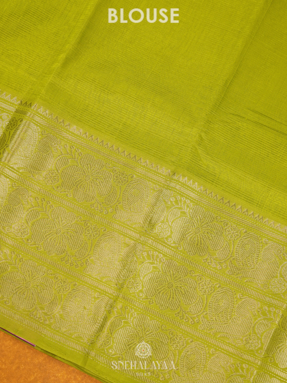 Green Mangalagiri Silk Cotton Saree