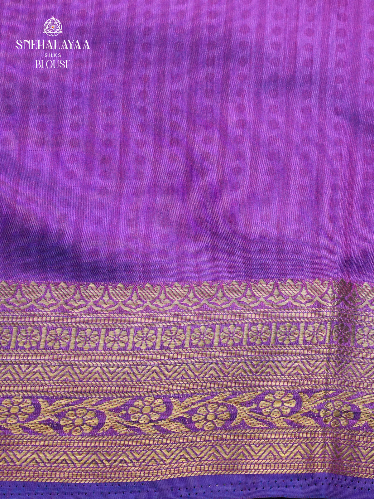 Blue Ikat Silk Saree