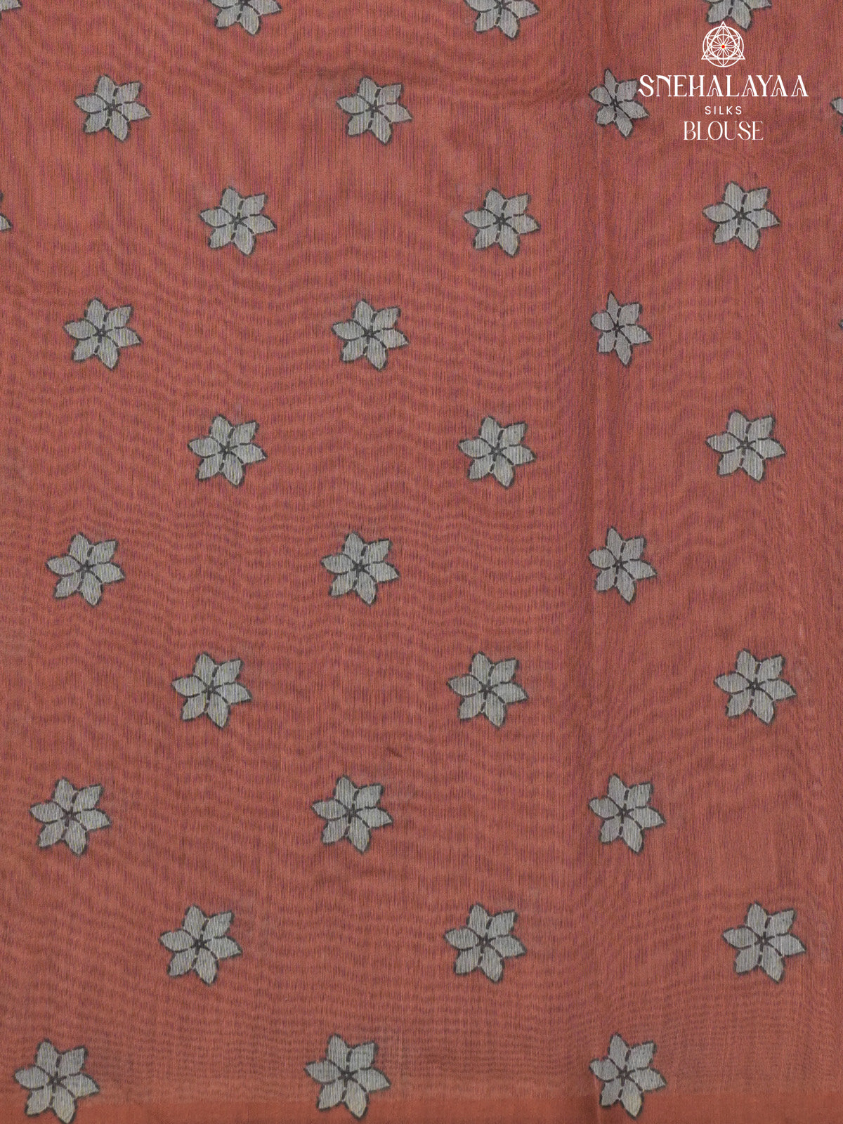 Brown Linen Embroidery Saree