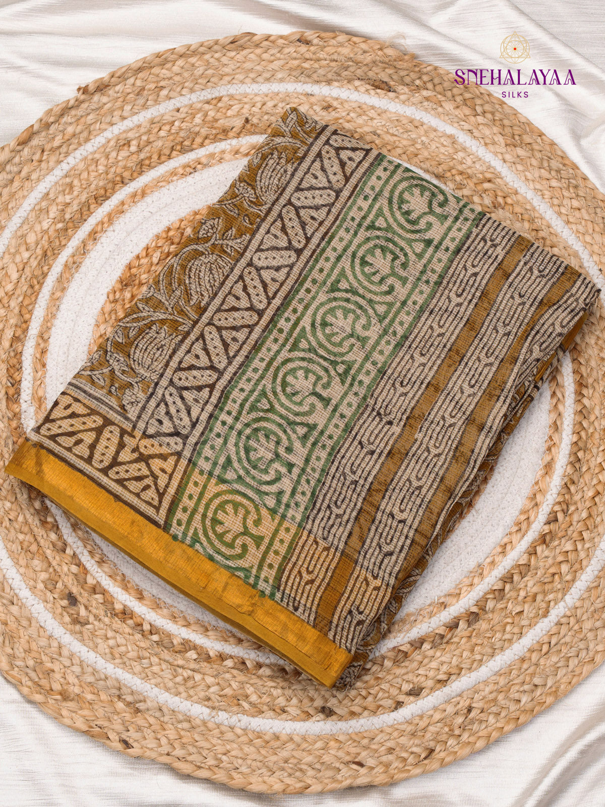 Light Brown Kota Saree