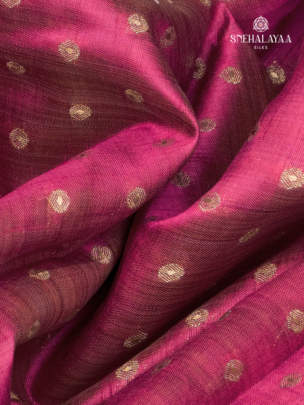 Peach Pink Raw Silk Saree