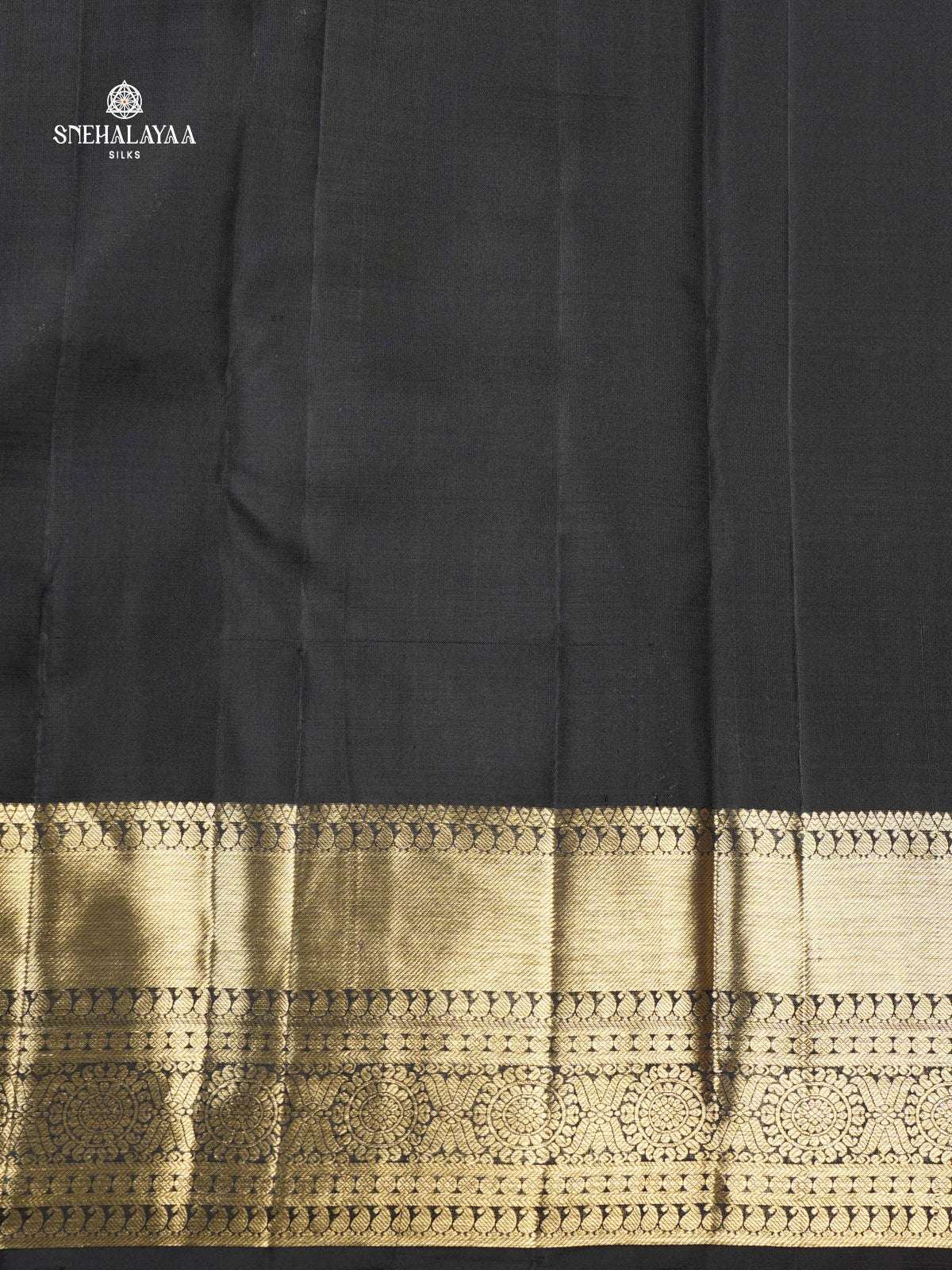 Black Kanjivaram Silk Saree