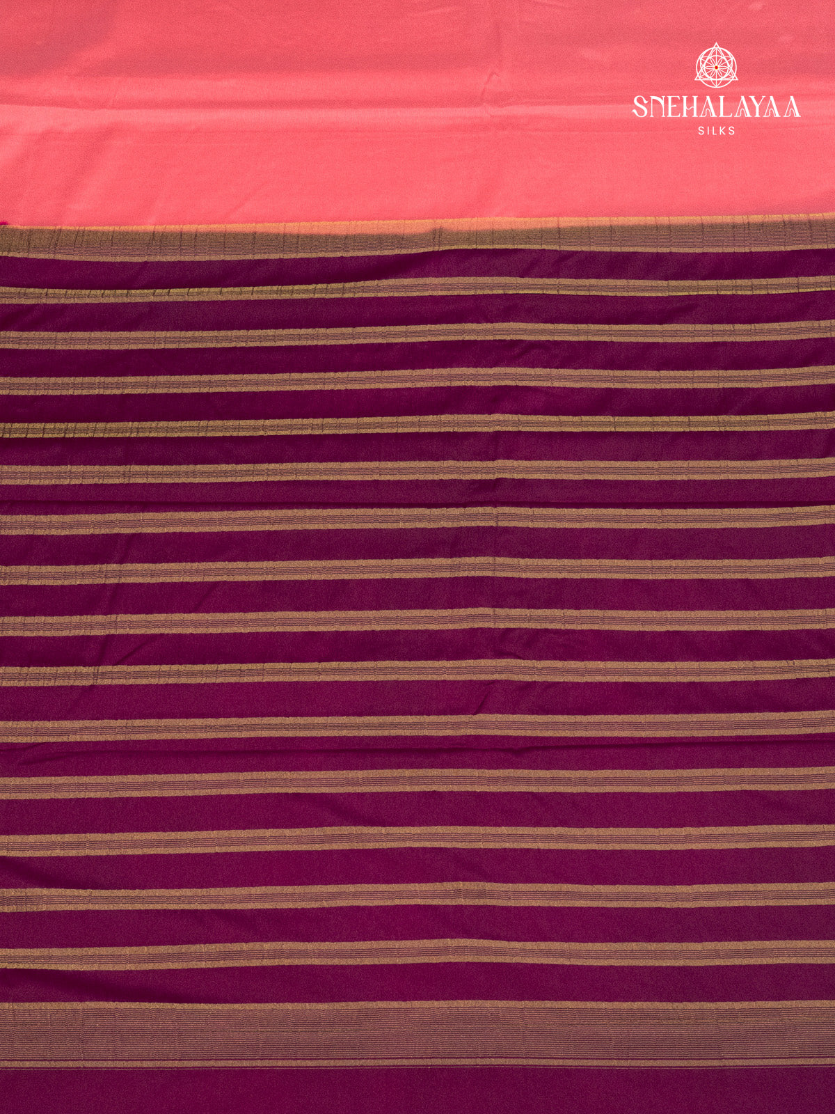 Pink Mysore Silk Saree