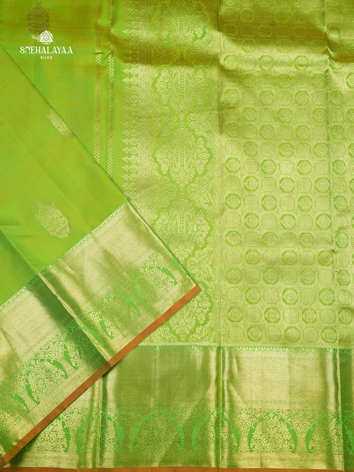 Green  Kanjivaram Silk Saree