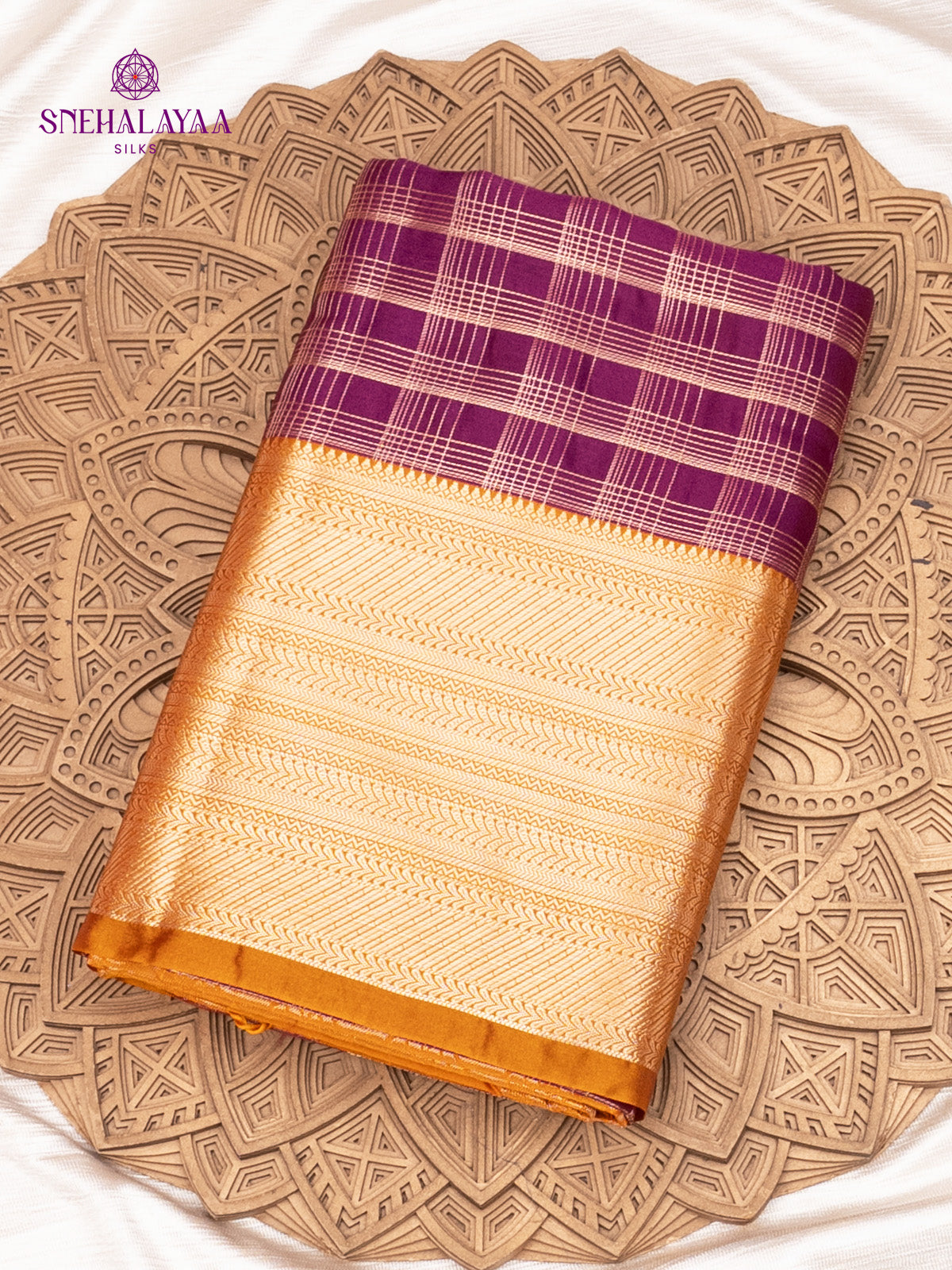 Magenta Soft Silk Saree