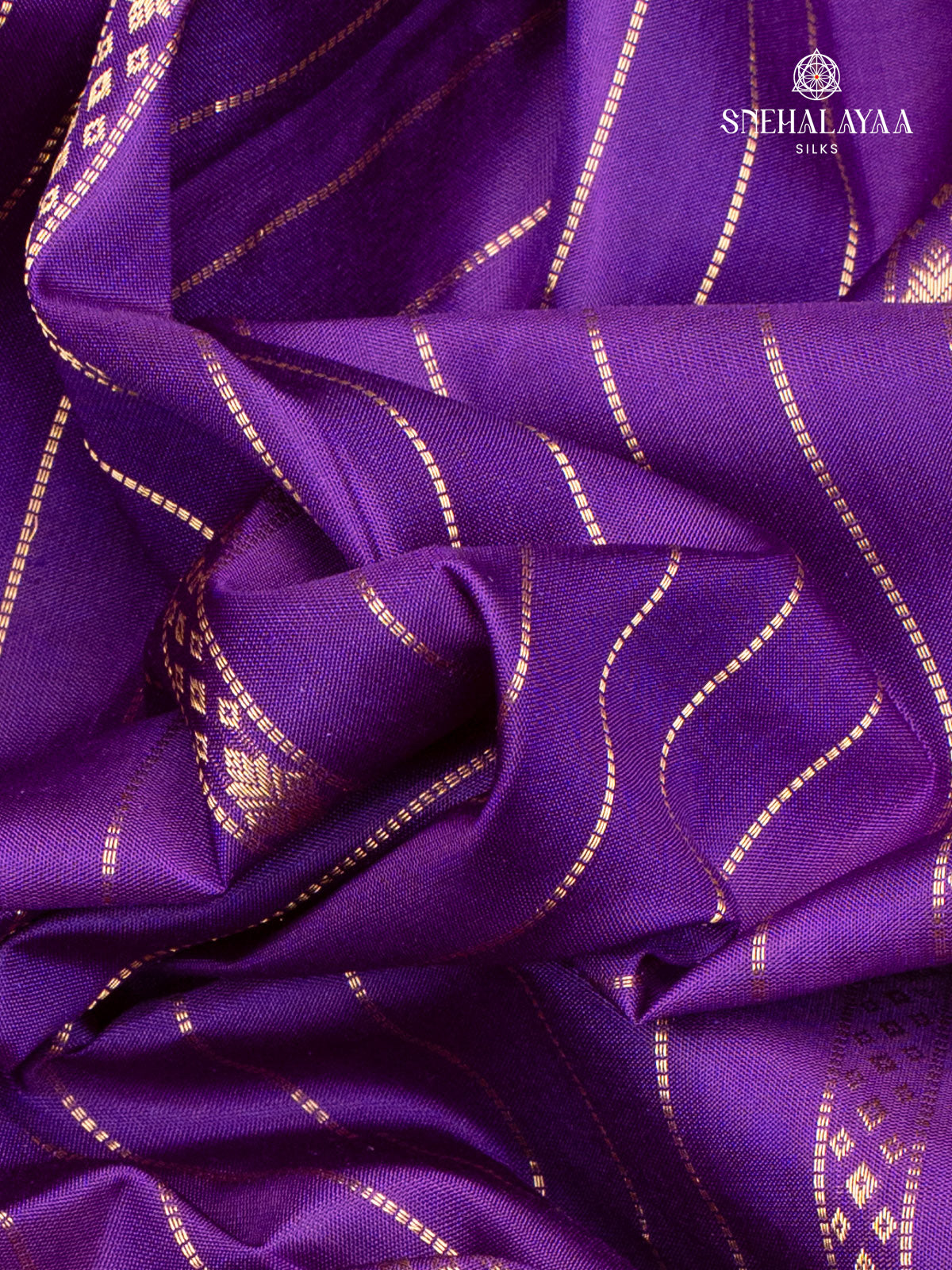 Royal Purple Kanjivaram Silk Saree