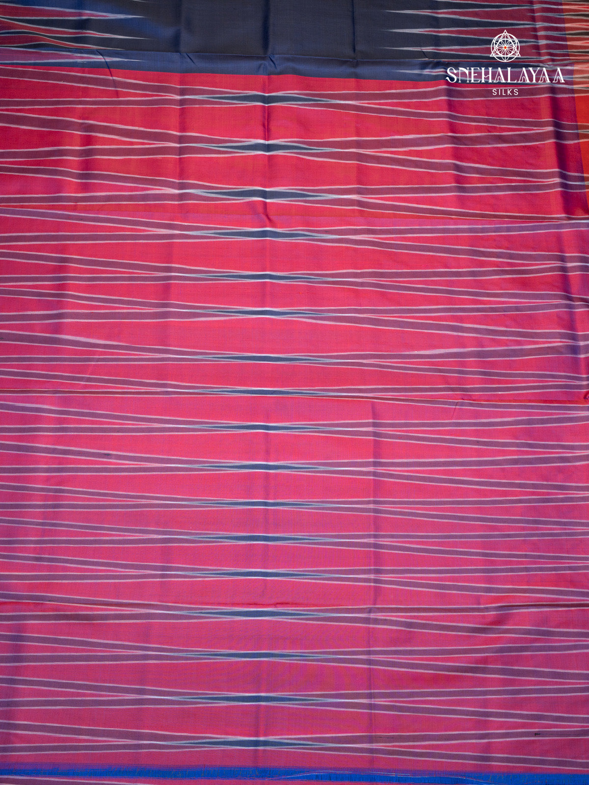 Navy Blue Katan Silk Saree