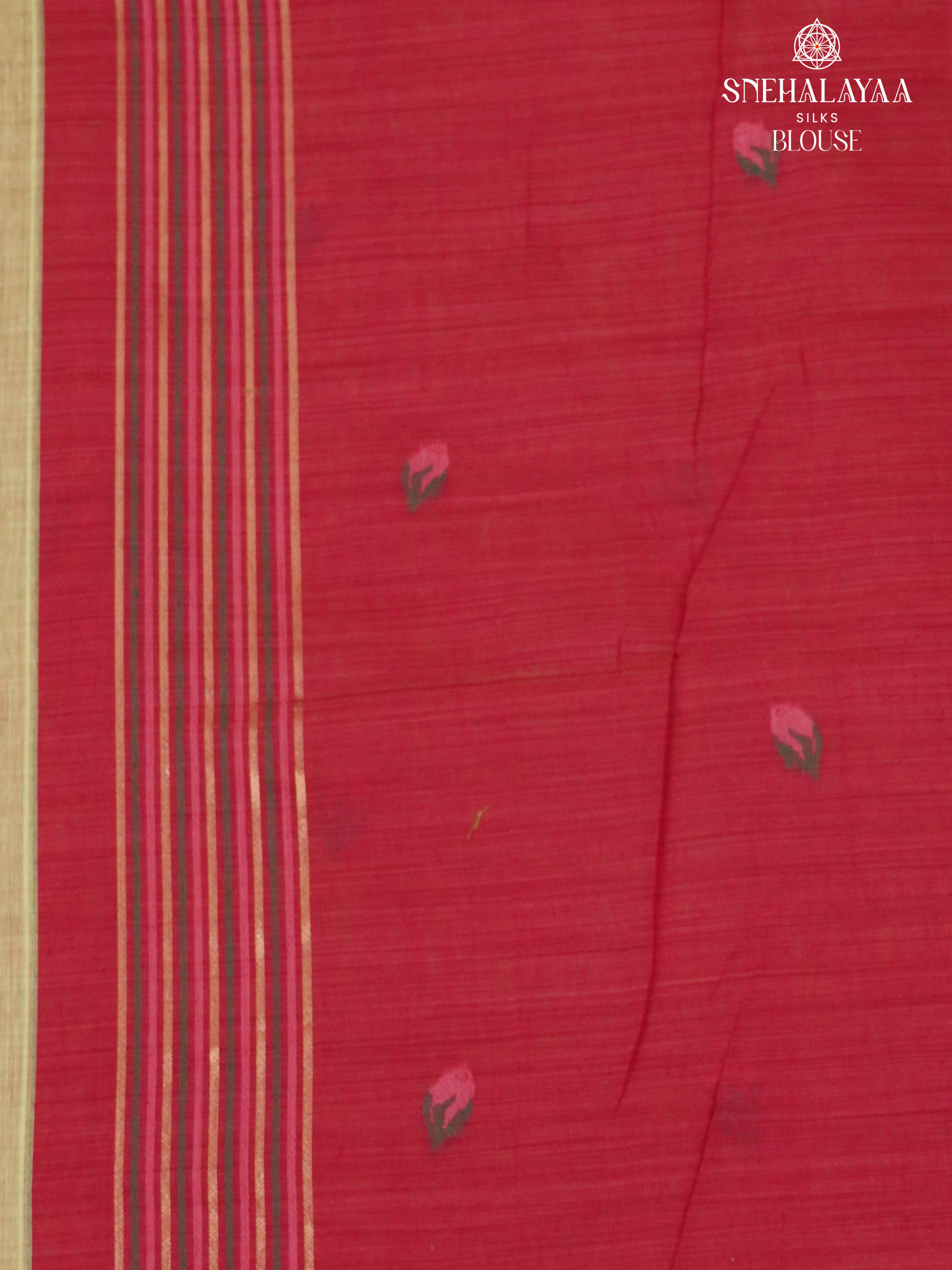 Olive Green Munga Cotton Saree