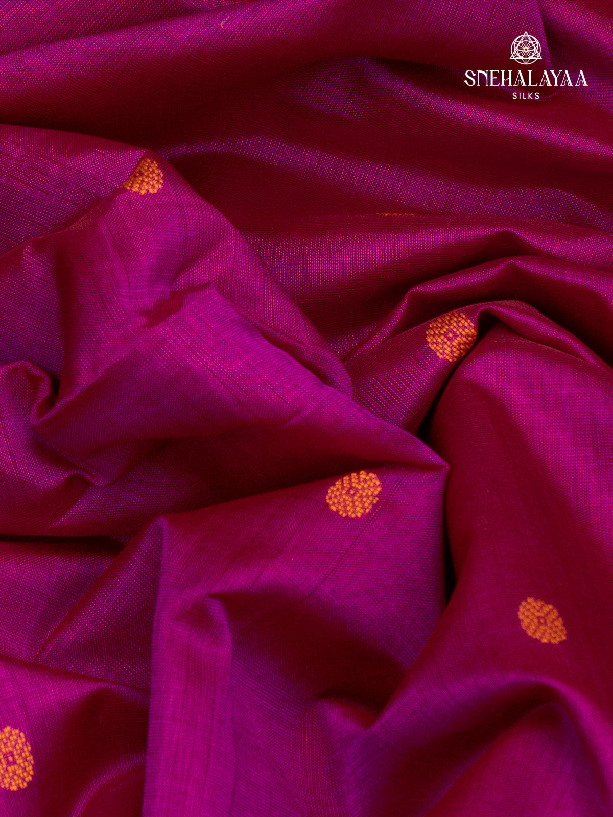 Purple Kanchi Silk Cotton Saree