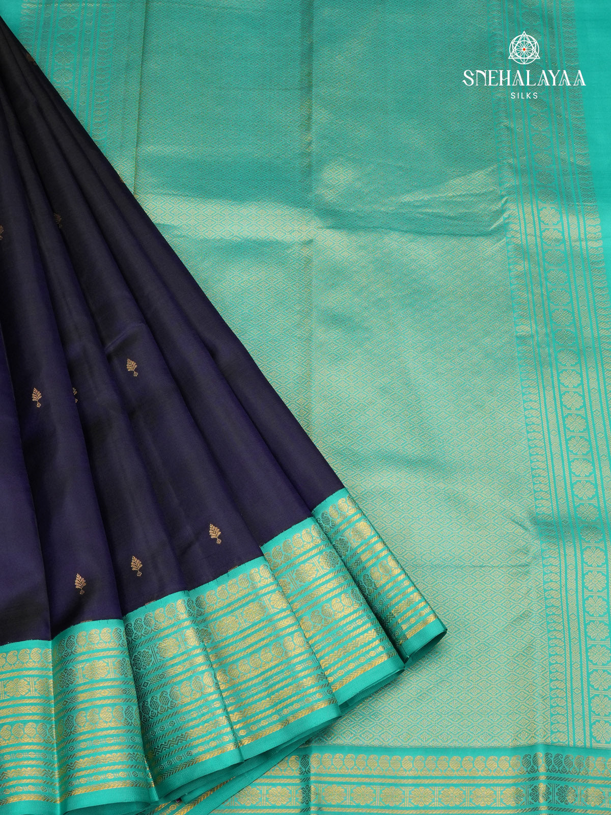Blue Kanjivaram Silk Saree