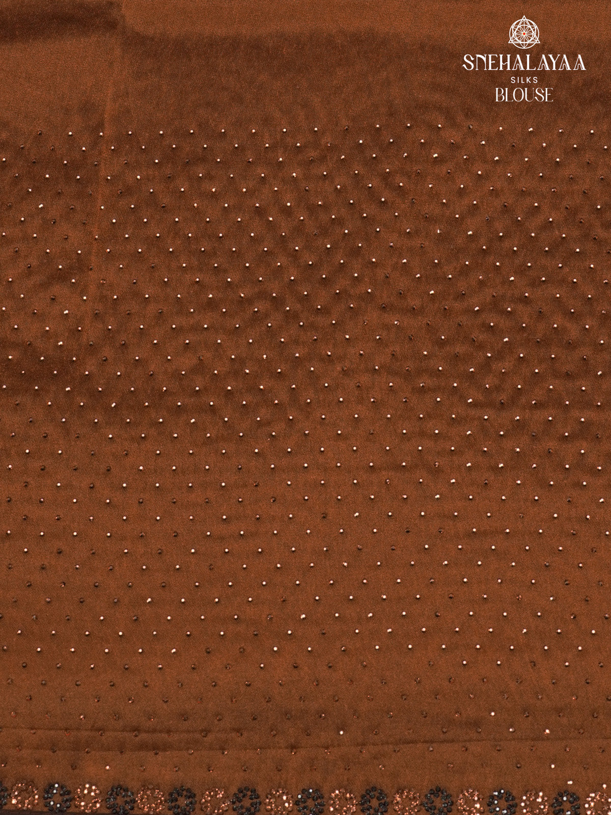 Brown Designer Saree