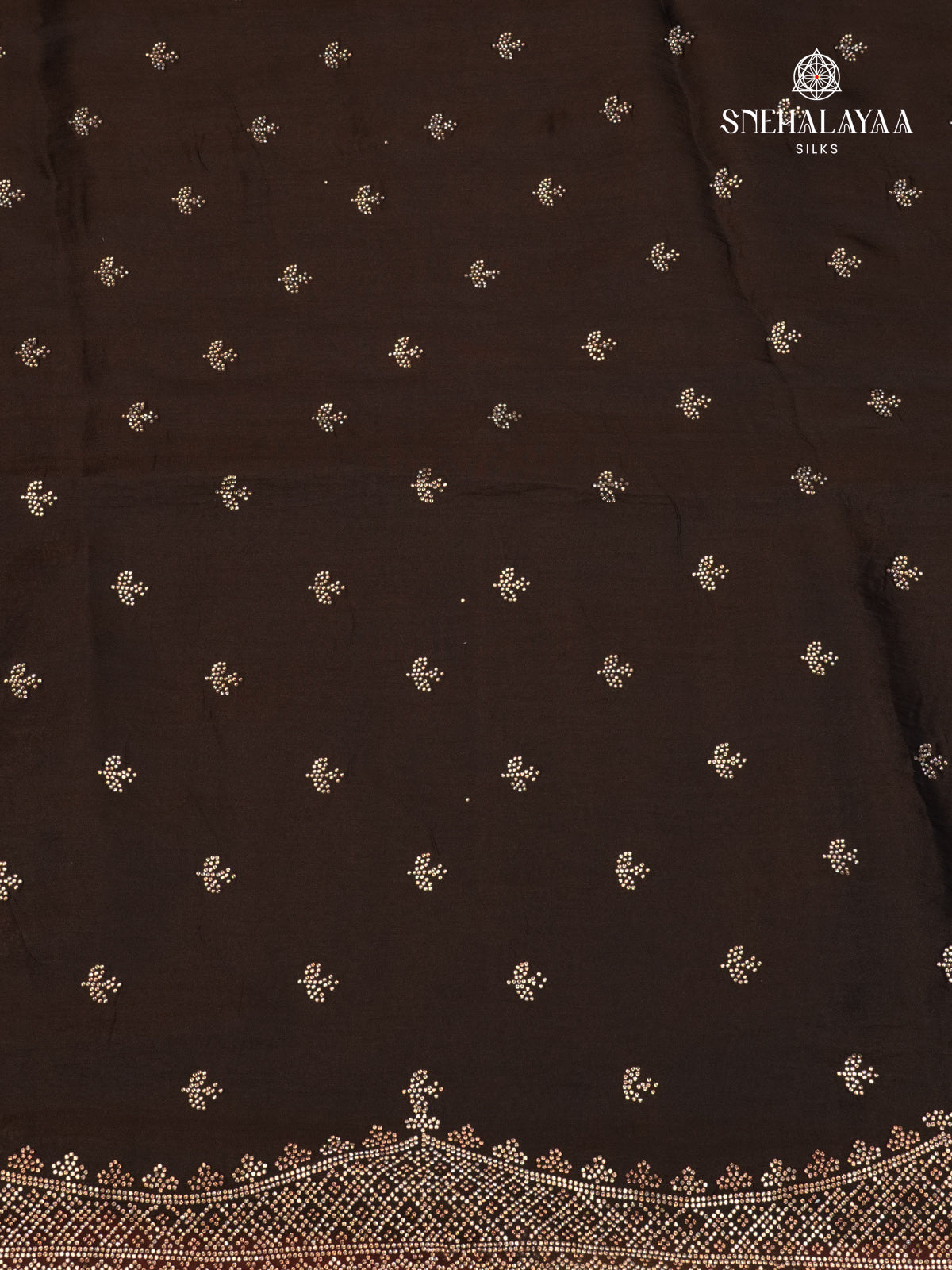 Black Designer Saree