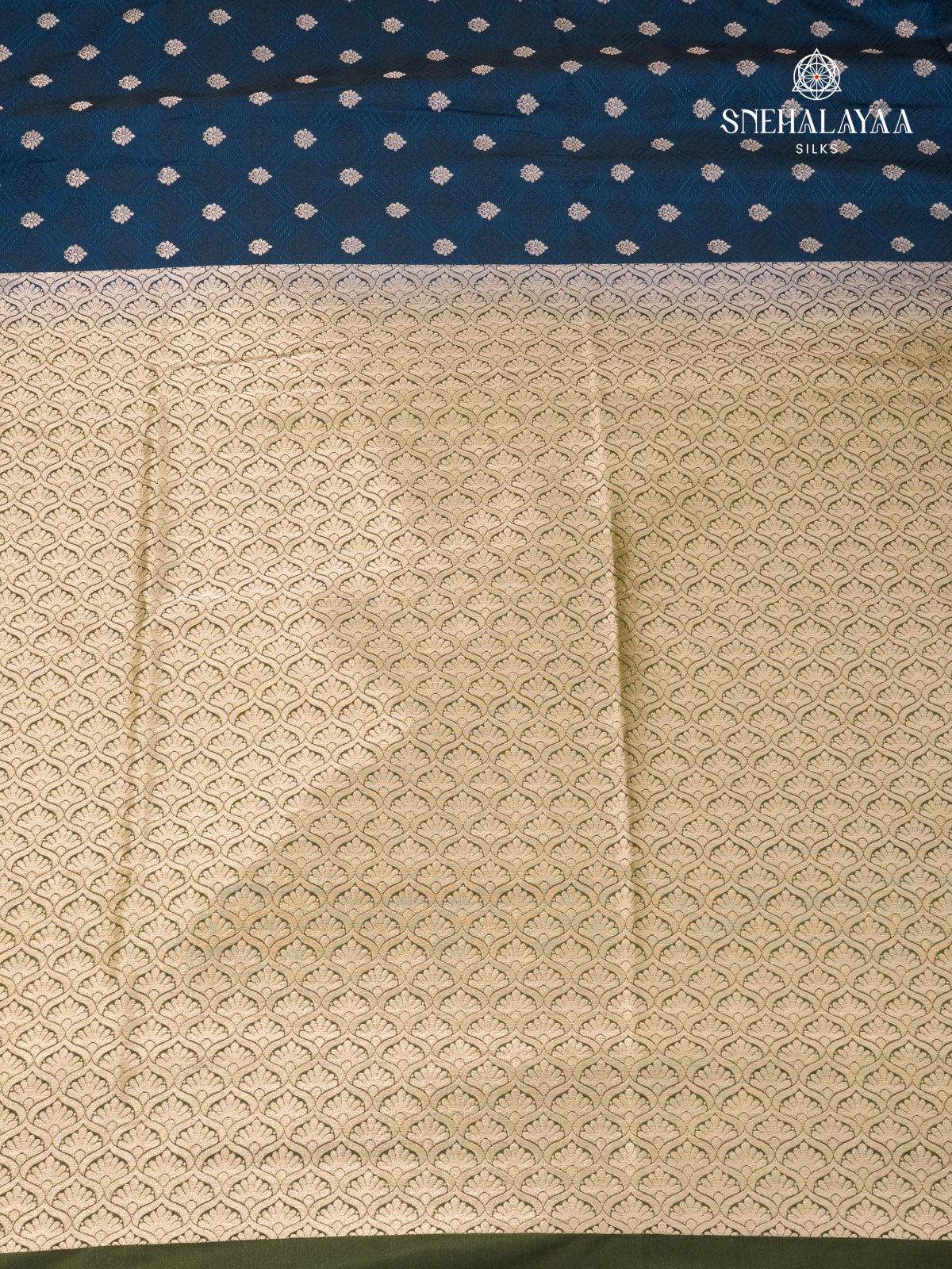 Navy Blue Soft Silk Saree