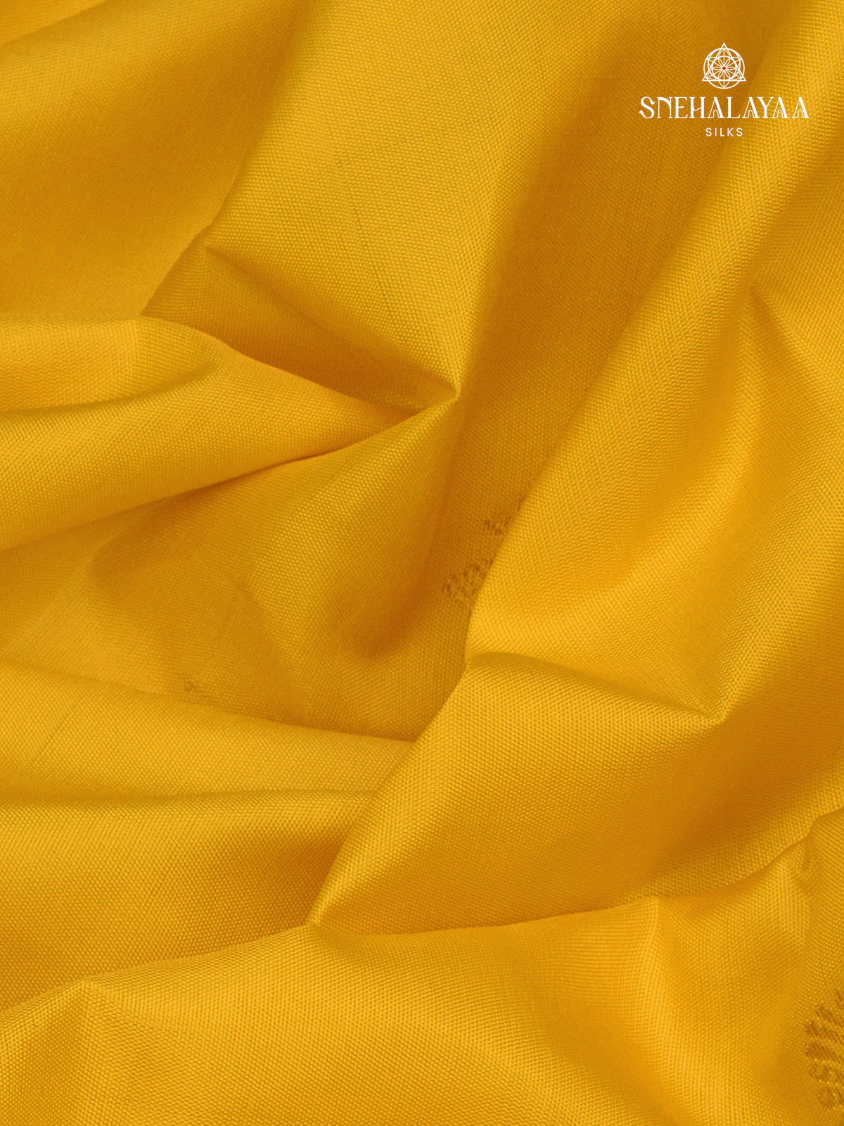Yellow Korvai Kanjivaram Silk Saree