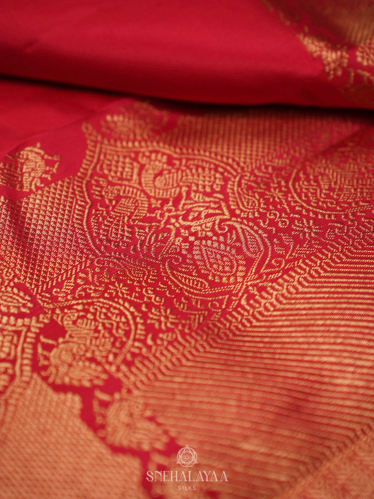 Pink Kanjivaram Silk Saree