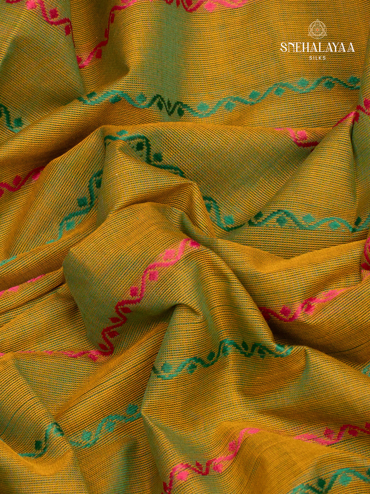 Light Yellow Chettinad Cotton Saree