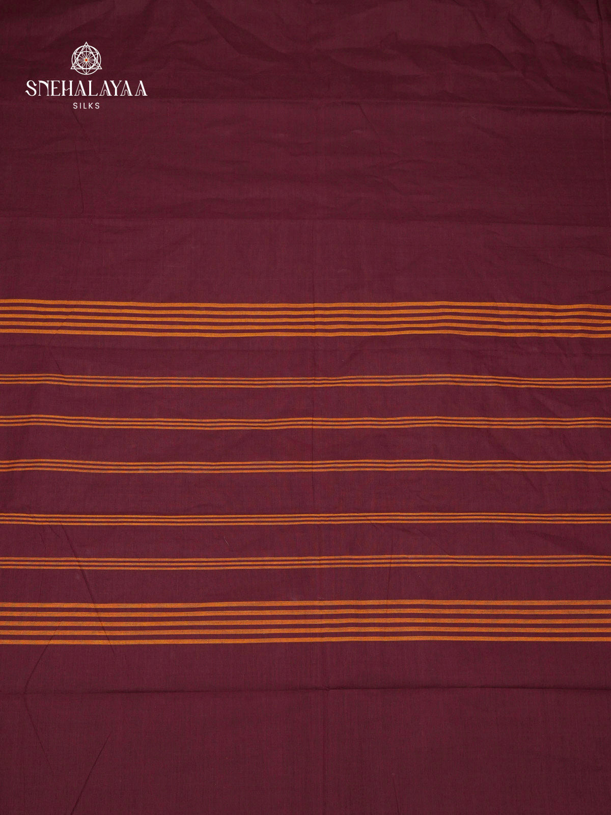 Maroon Kanchi Cotton Saree