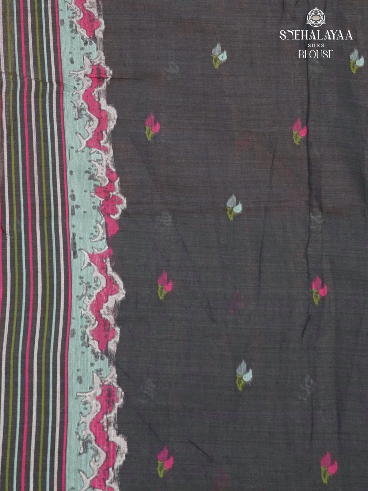 Pastel Green Munga Cotton Saree