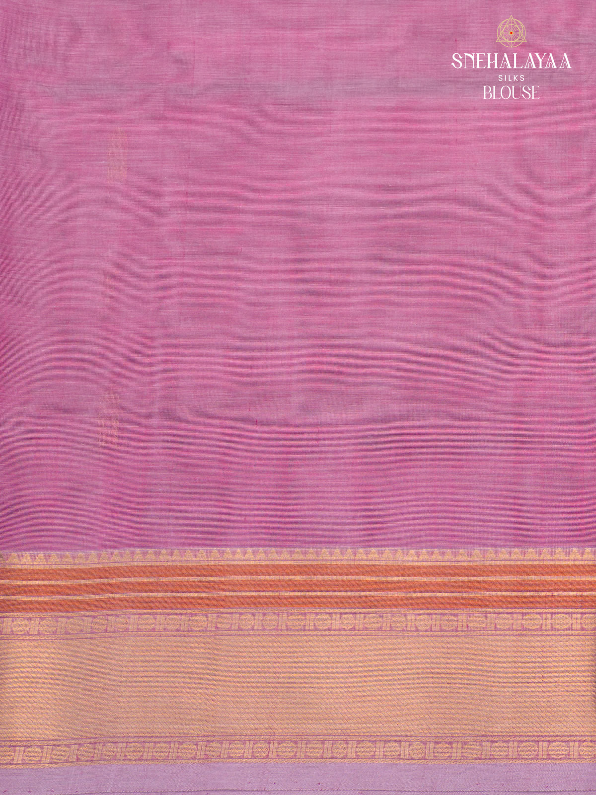 Light Pink Kanchi Silk Cotton Saree