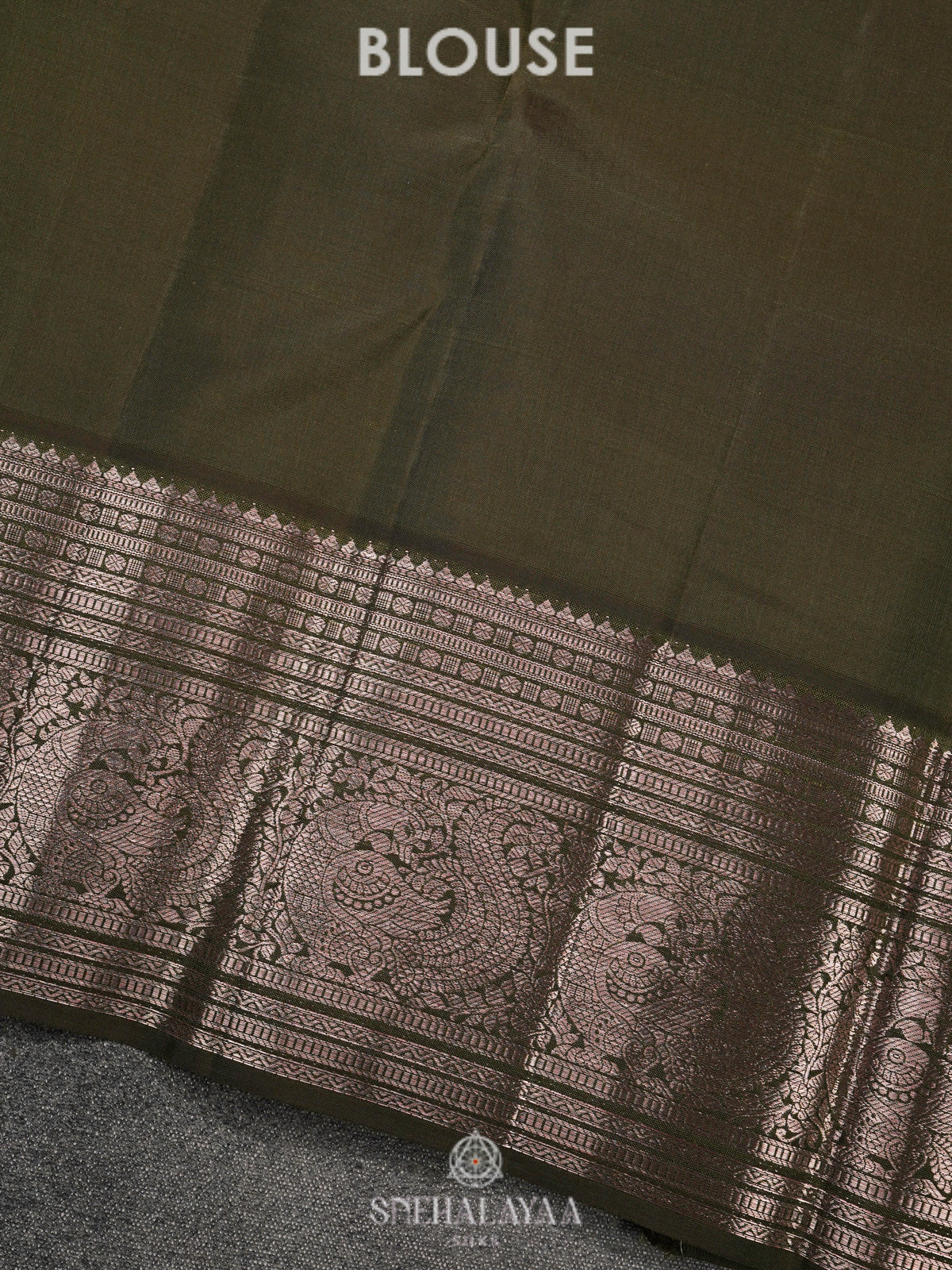 Green Kanjivaram Silk Saree