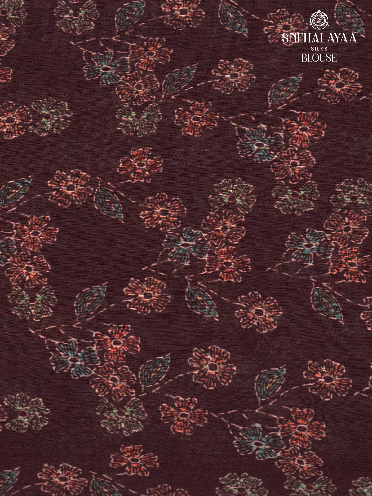 Burgundy Linen Saree