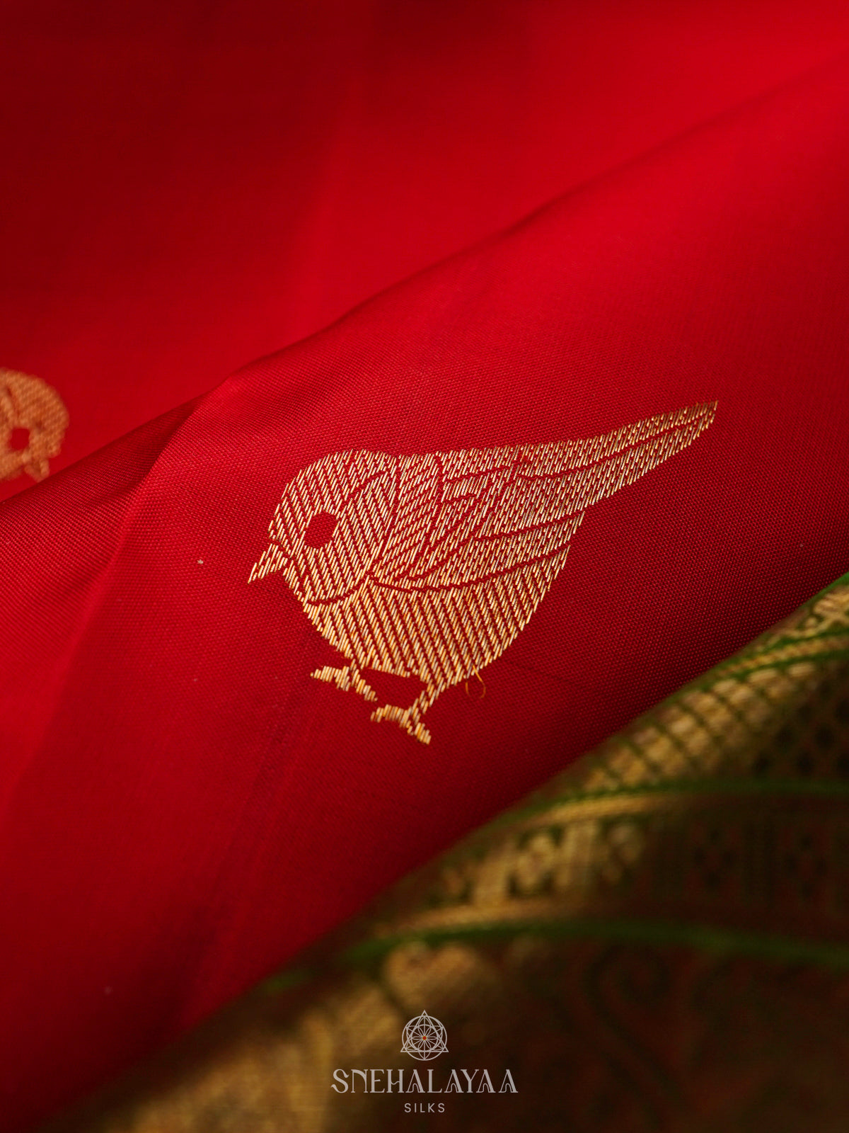 Red Kanjivaram Silk Saree