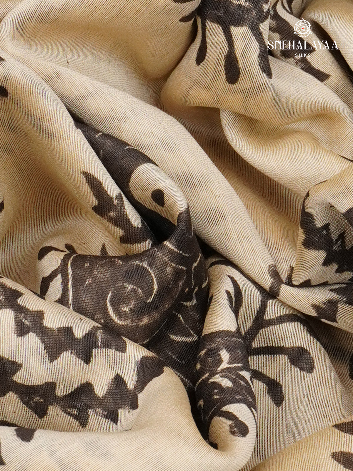 White Chanderi Saree