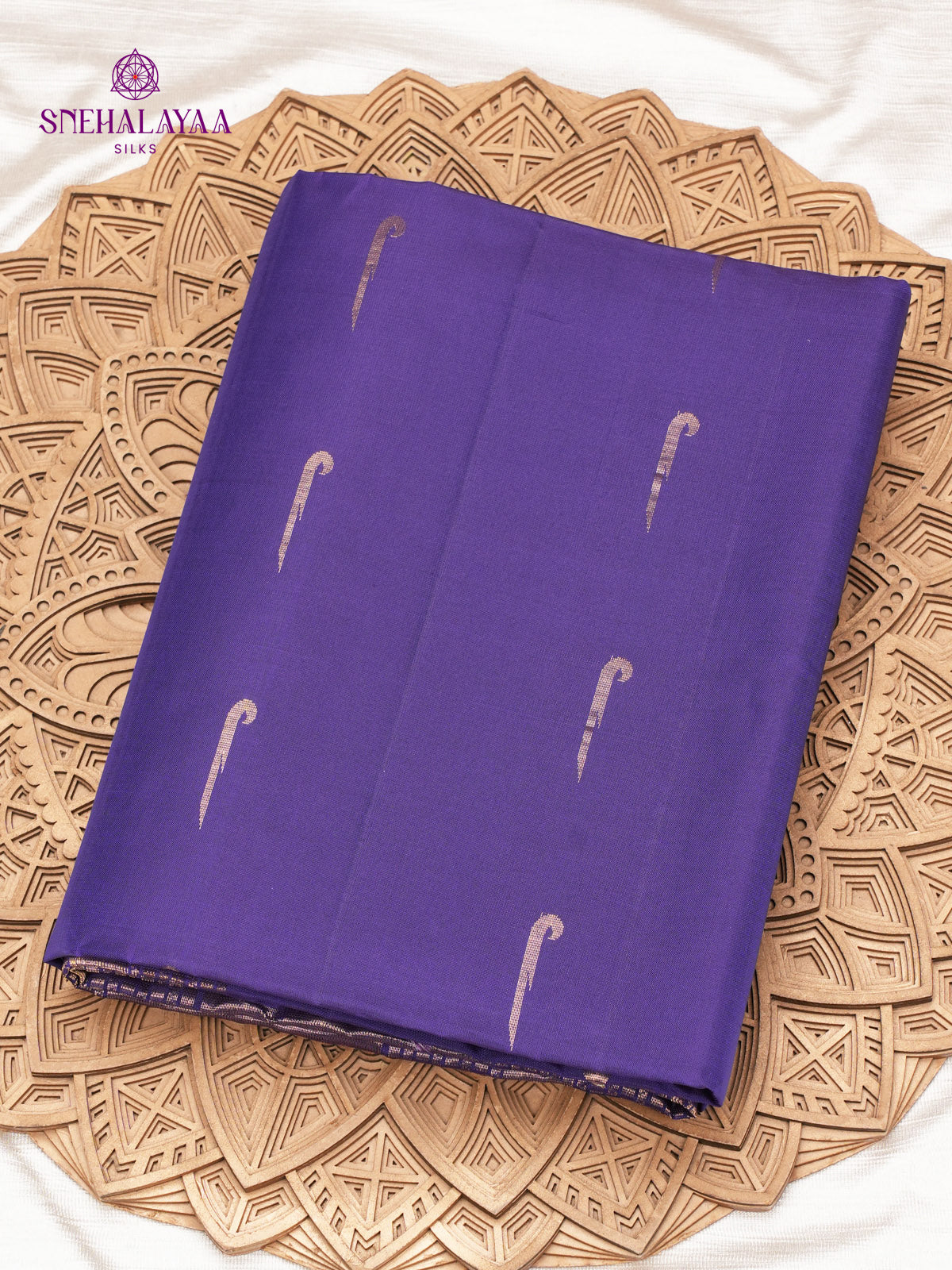 Blue Kanjivaram Soft SIlk Saree